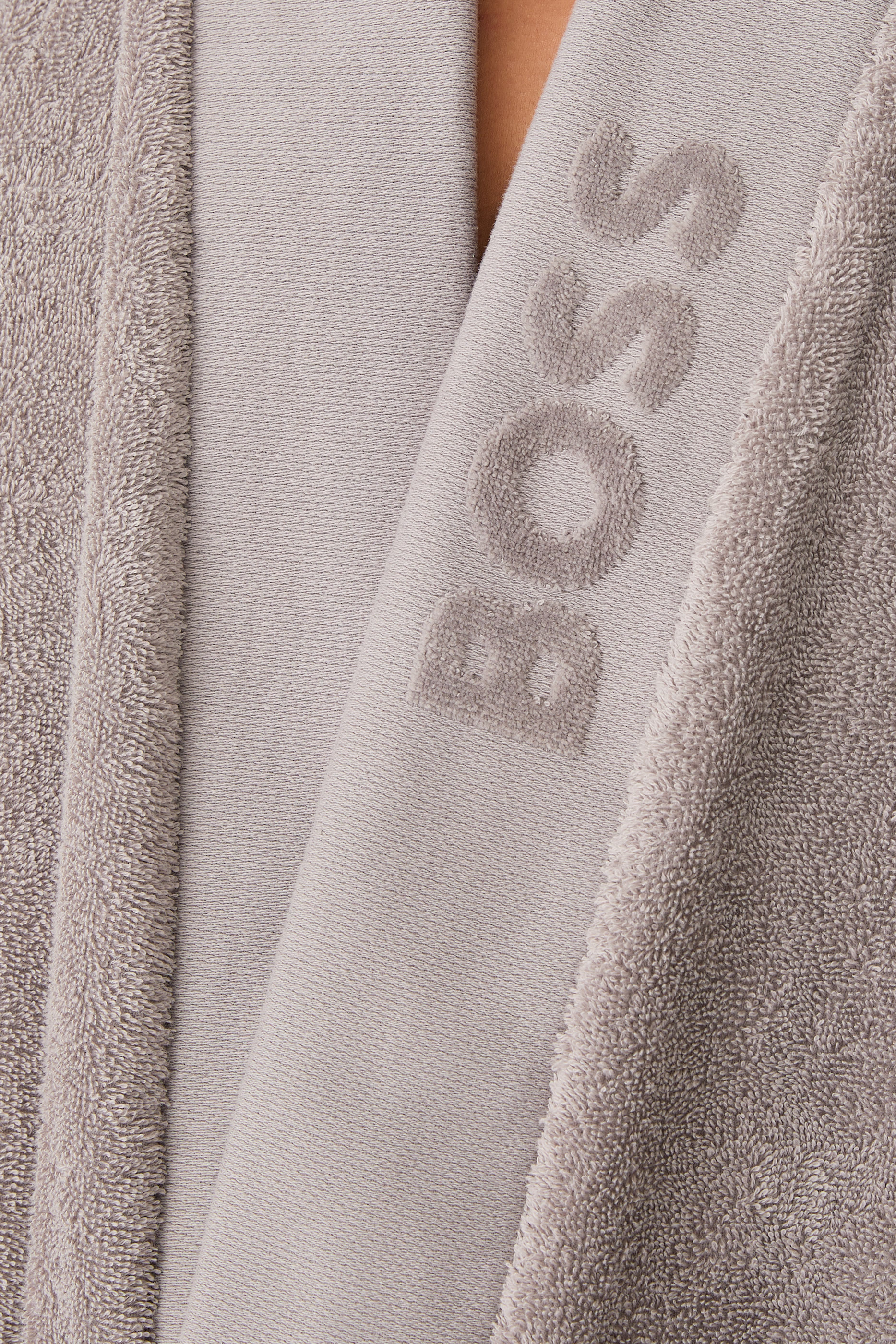 Logo-Lapel Dressing Gown