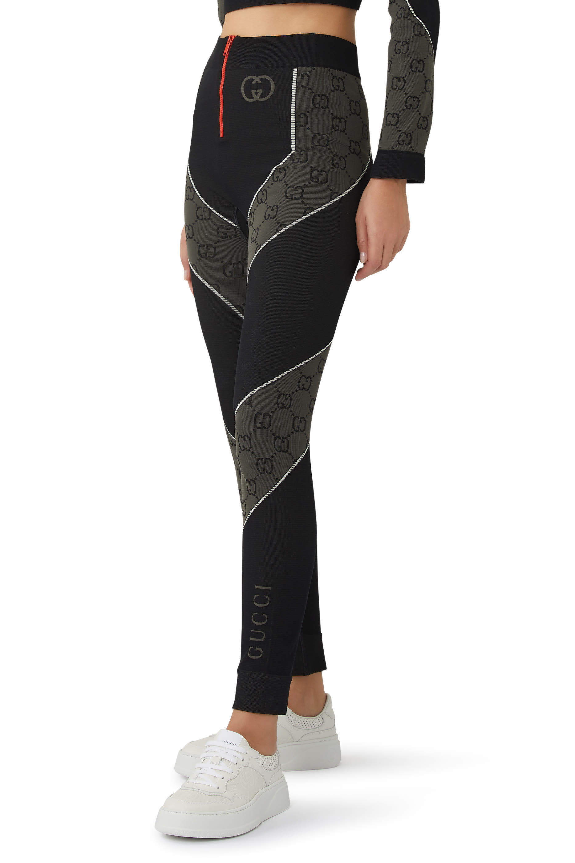 GG Jersey Jacquard Leggings