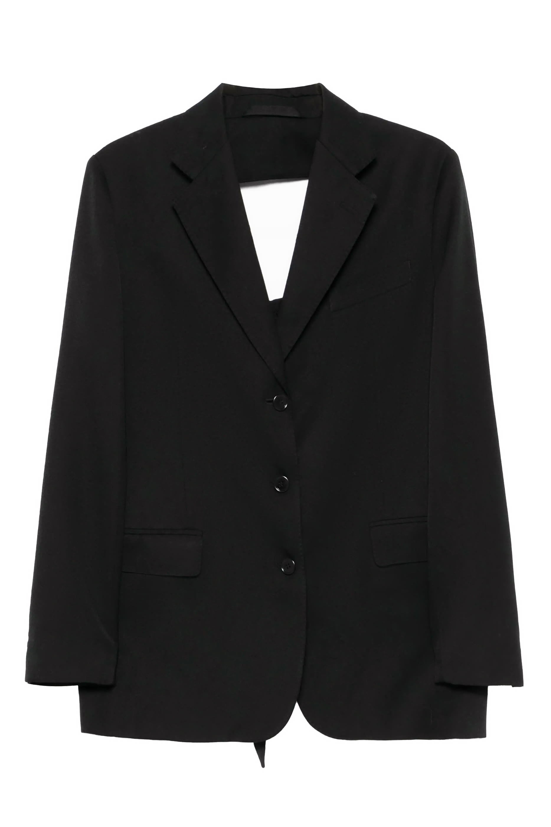 Cut-Out Bow Detail Jacket