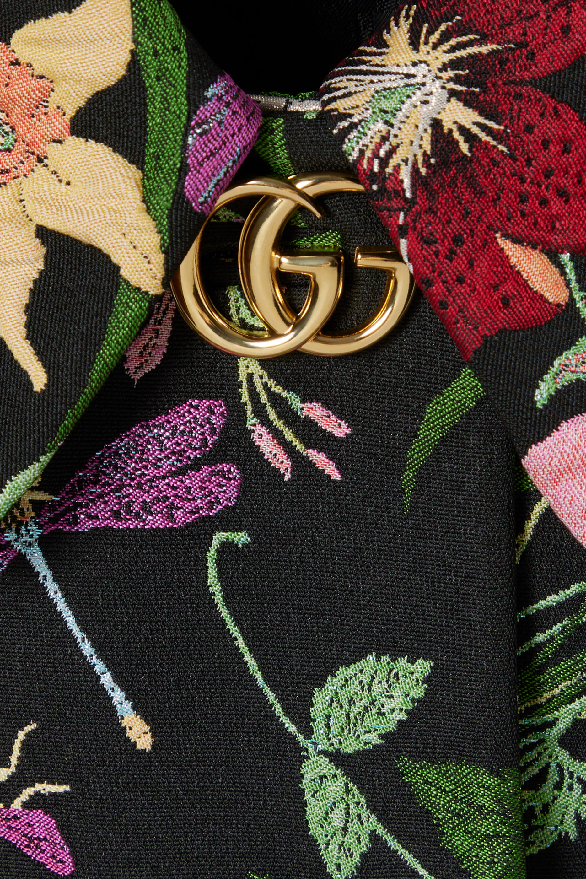 Flora Silk Brocade Jacket