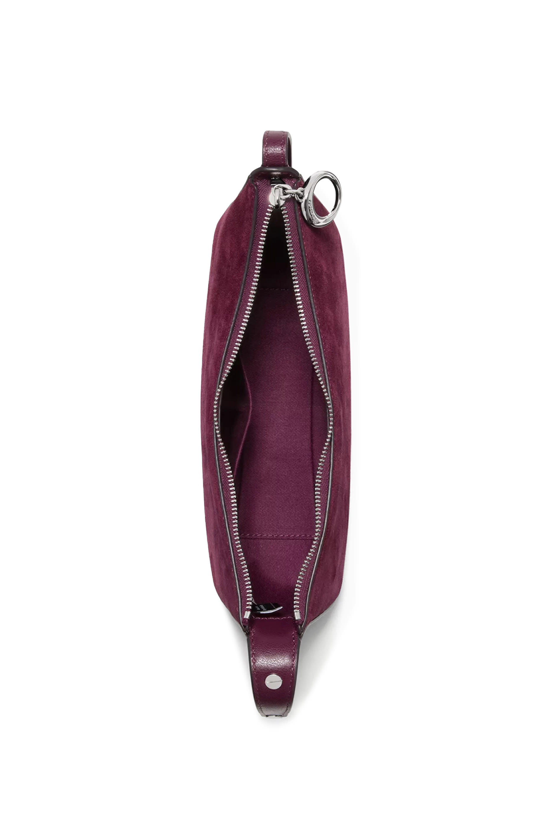  Halo Suede Crossbody Bag