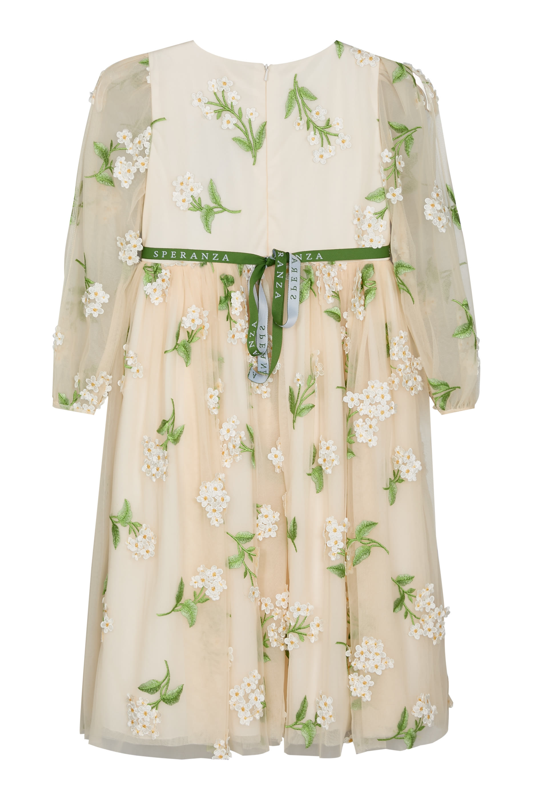 Kids Floral Tulle Dress