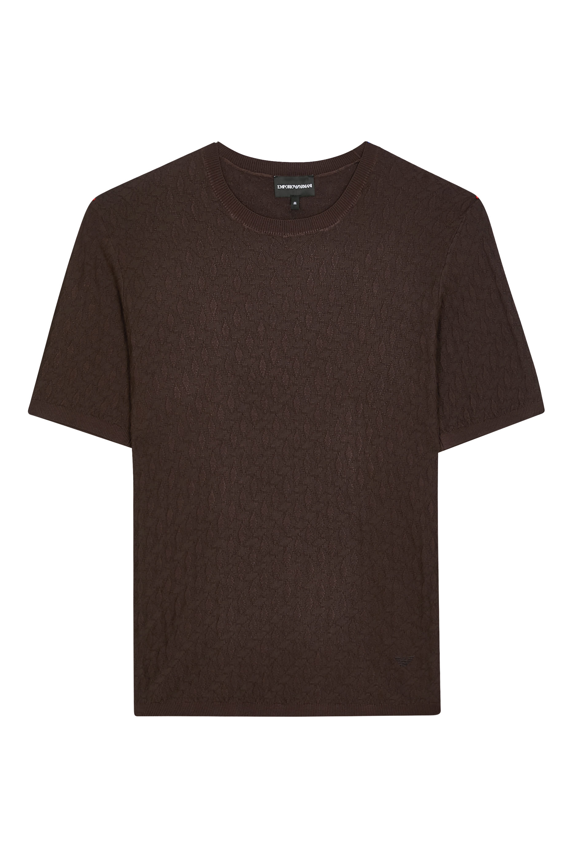 Textured Knit T-Shirt 