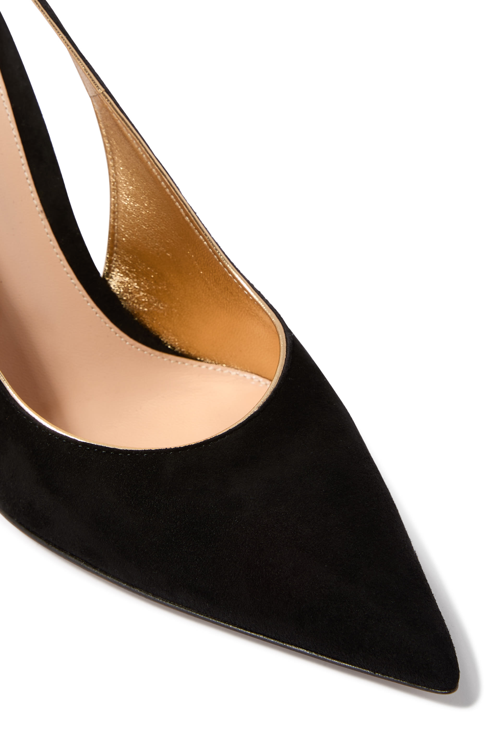 Suede 95 Slingback Pumps
