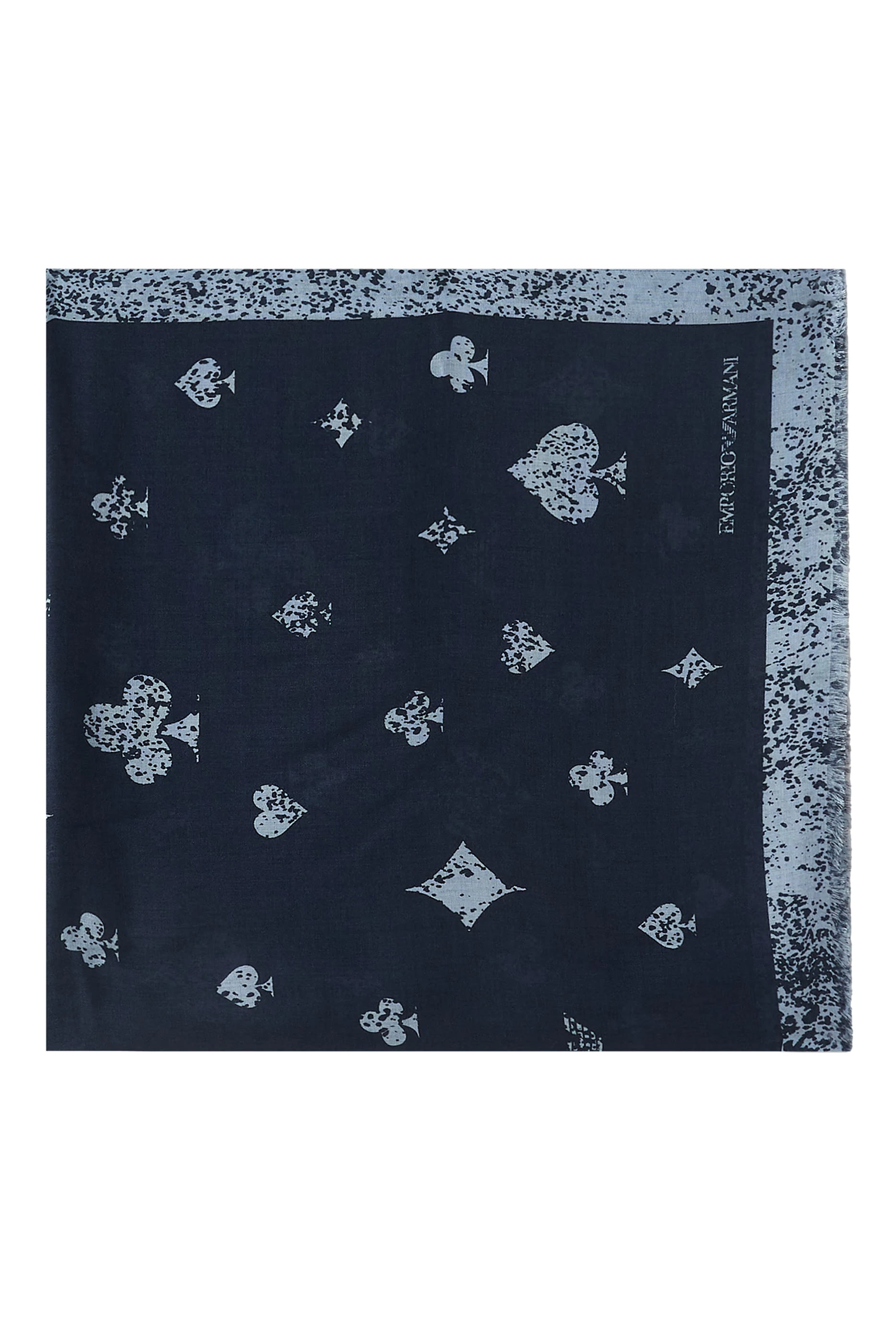 Playing Cards Printed Scarf