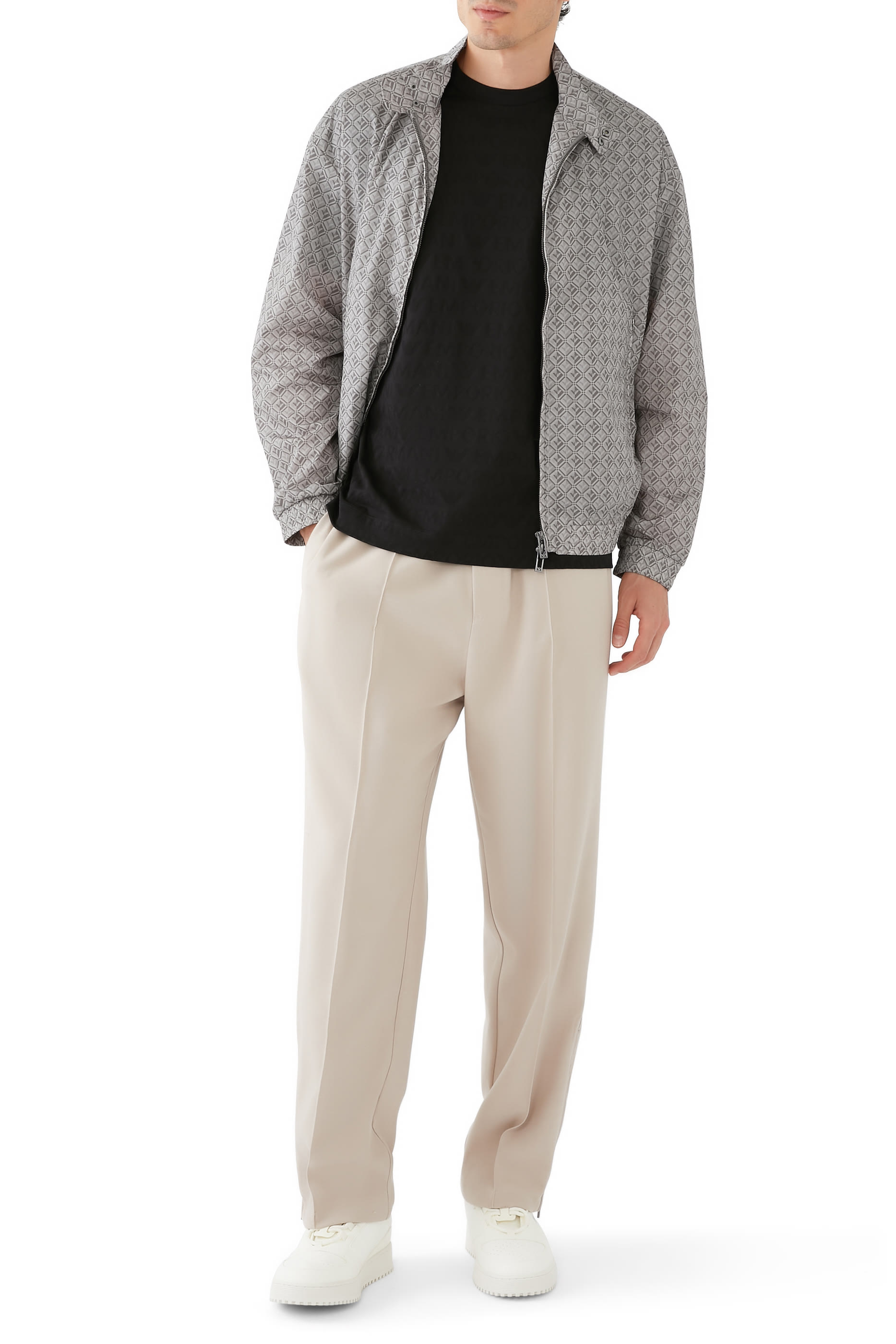 Micro Logo Nylon Jacket