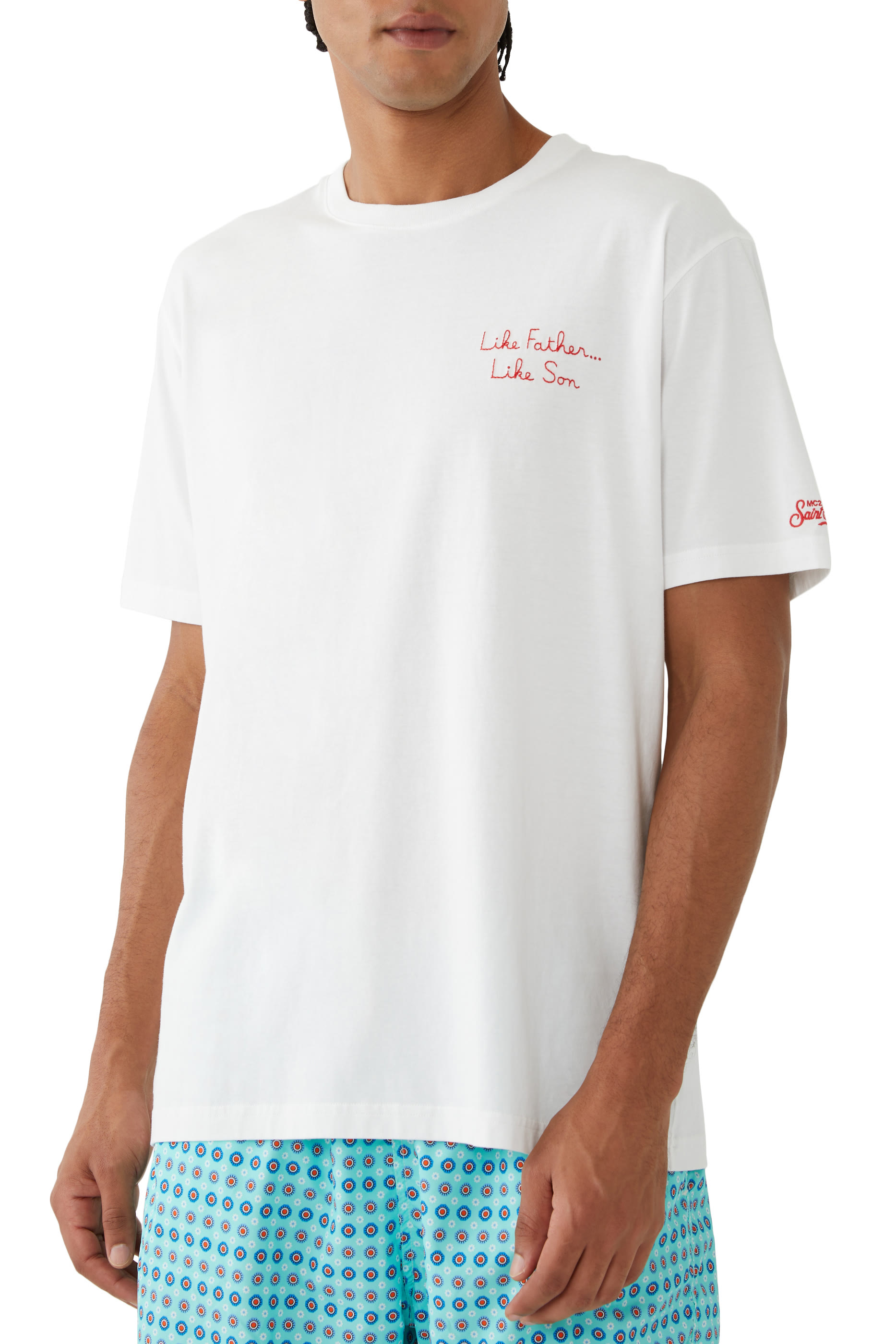 Bart & Homer Print T-Shirt