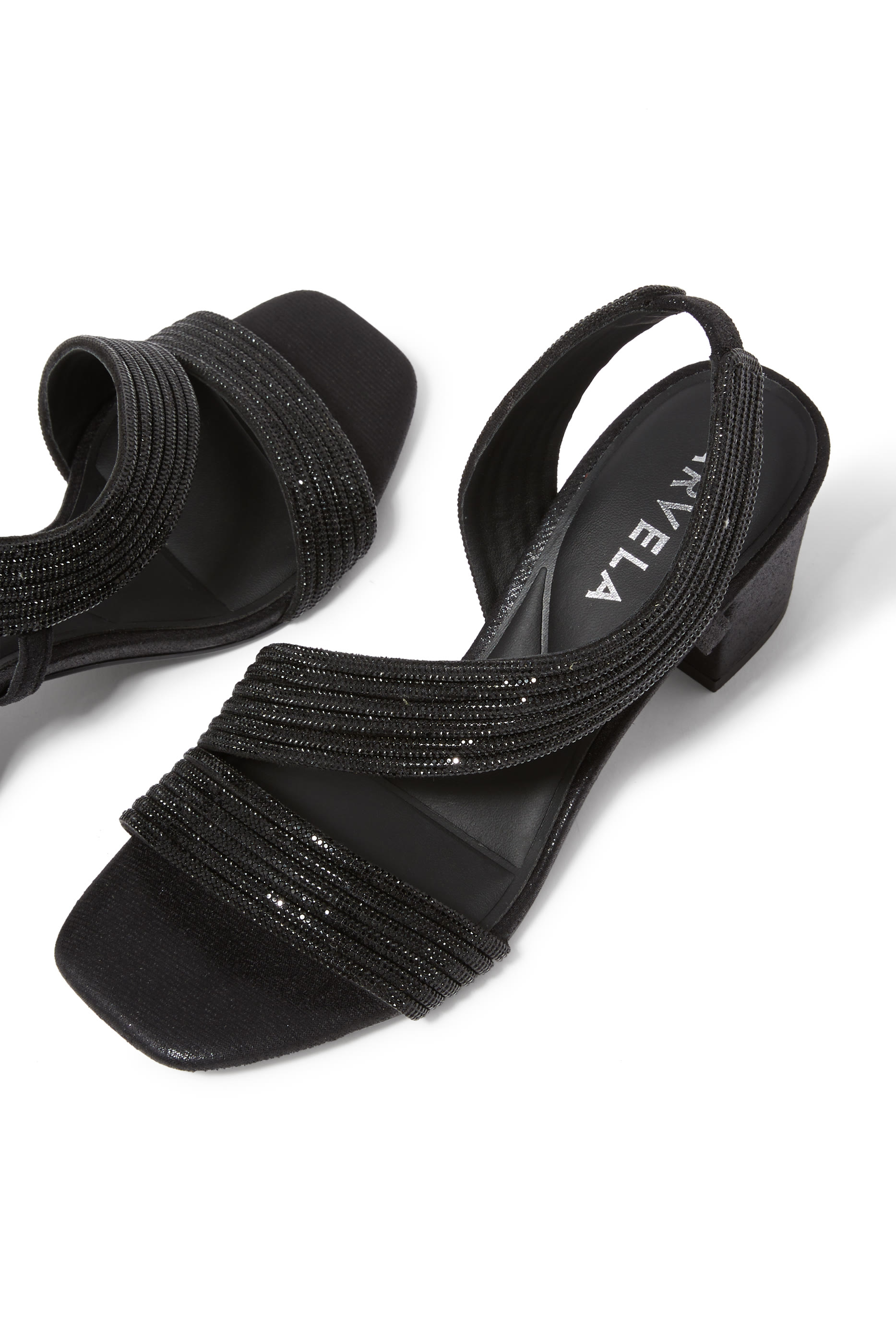 Carvela Gala 60 Block Jewel Sandals