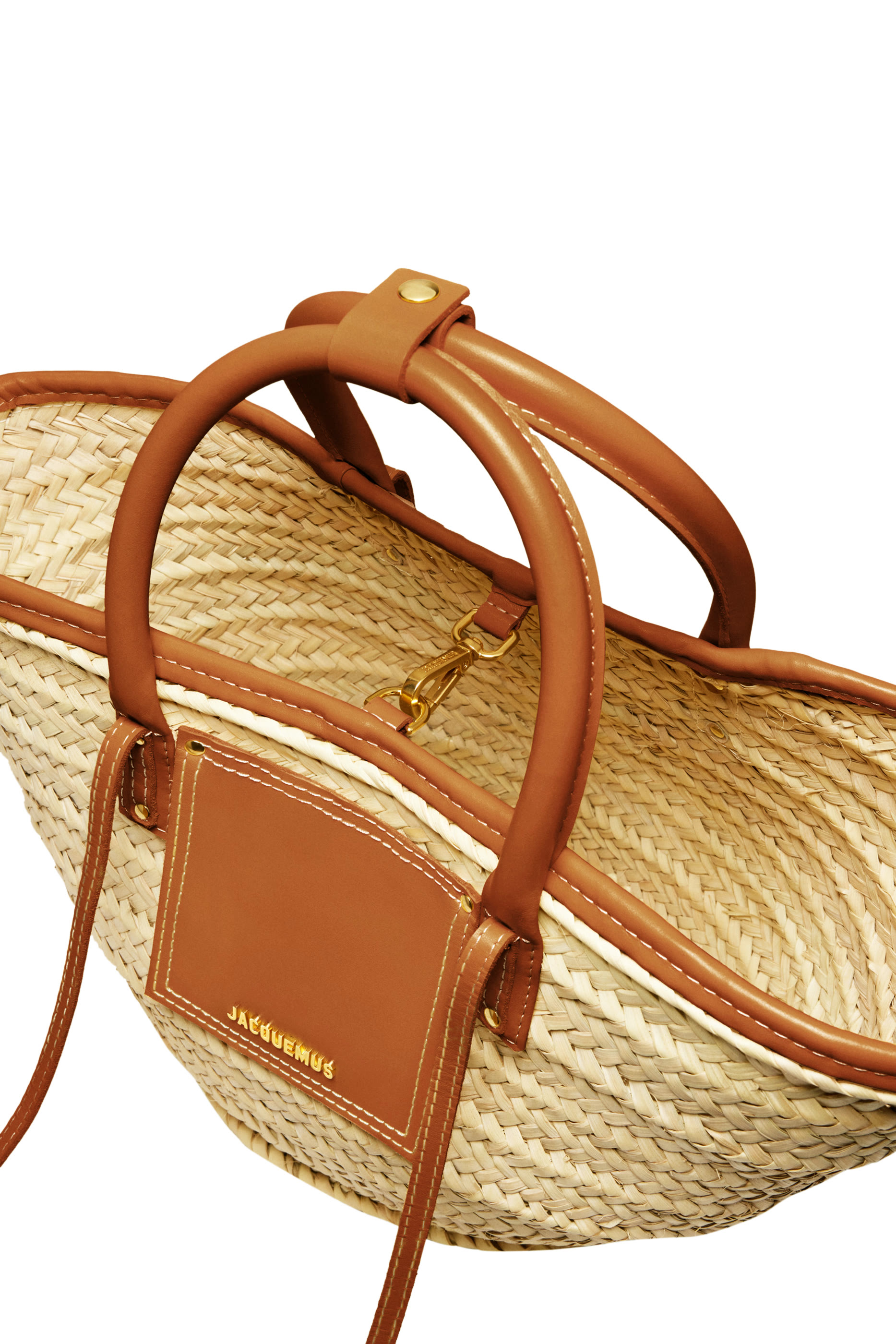 Le Panier Soli Medium Basket Tote Bag