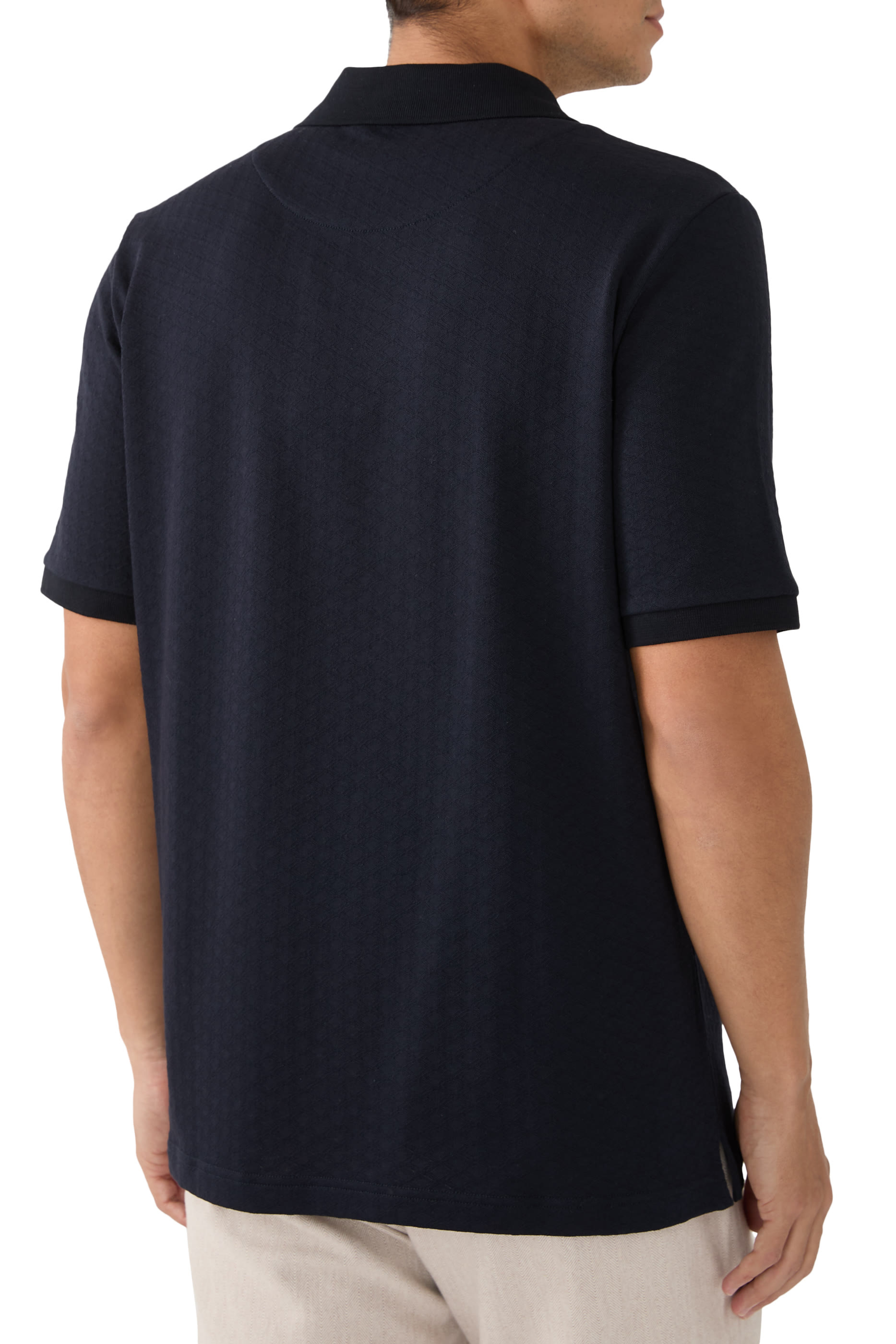 Jaquard Polo Shirt