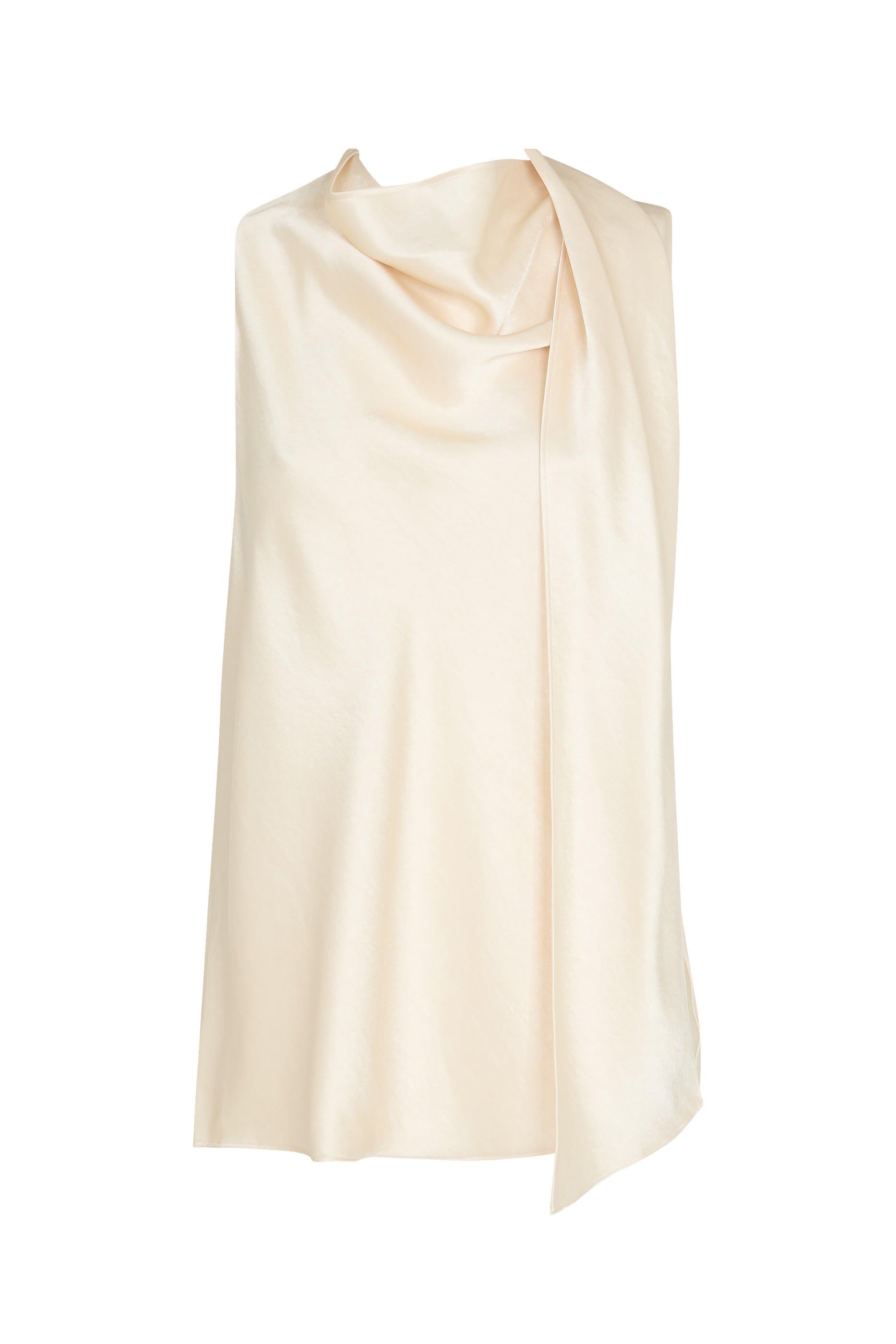 Satin Scarf Top