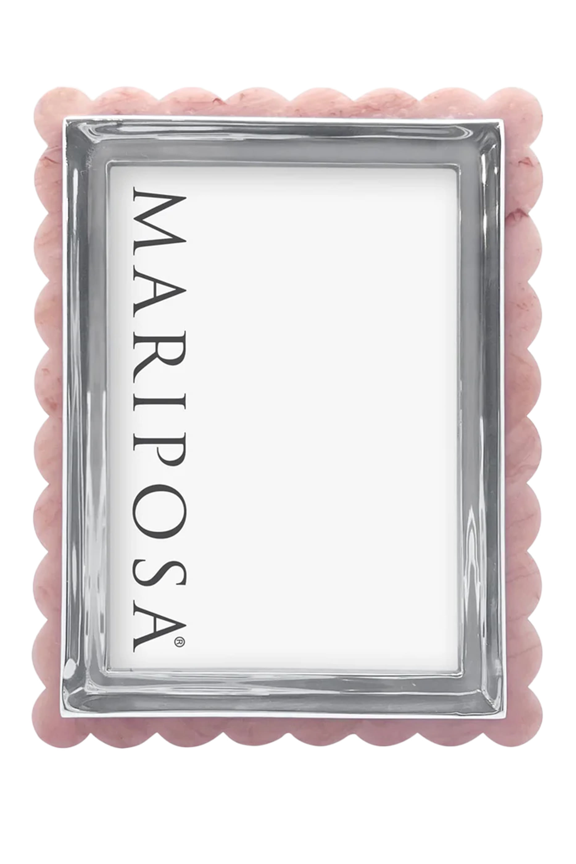 Acrylic Scallop Picture Frame, 5x7