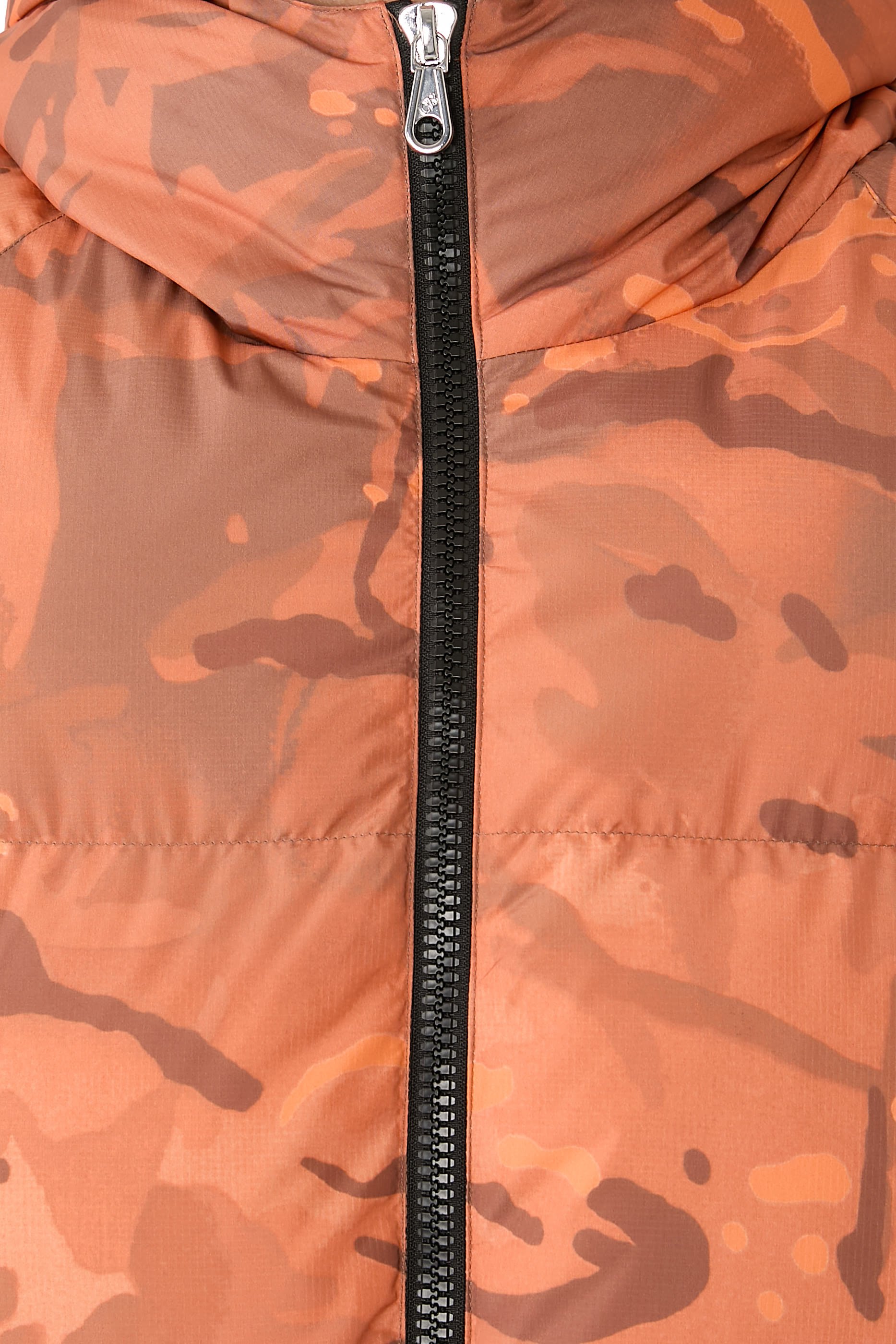 Camo Hooded Down Jacket 