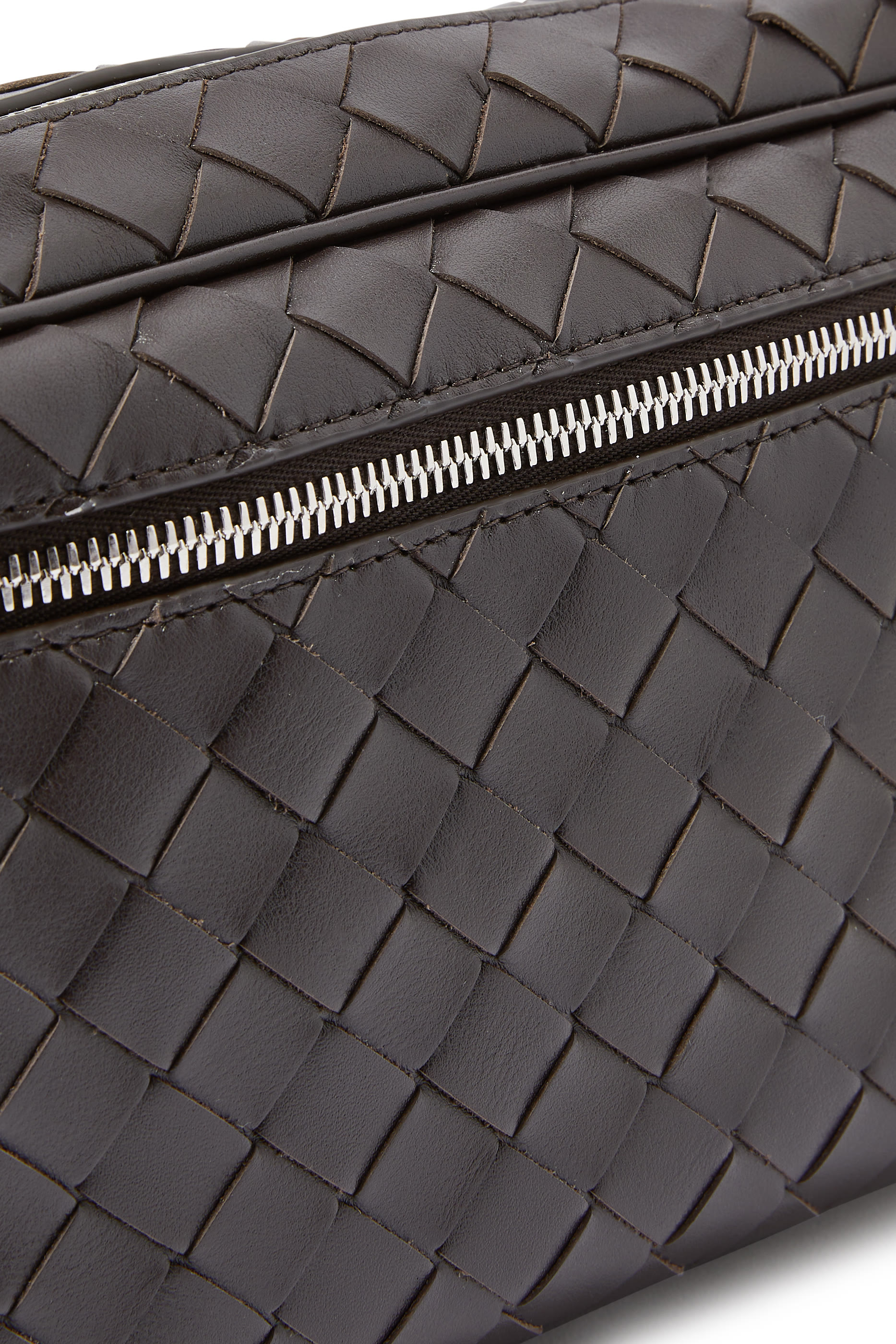 Intrecciato Pouch With Wristlet