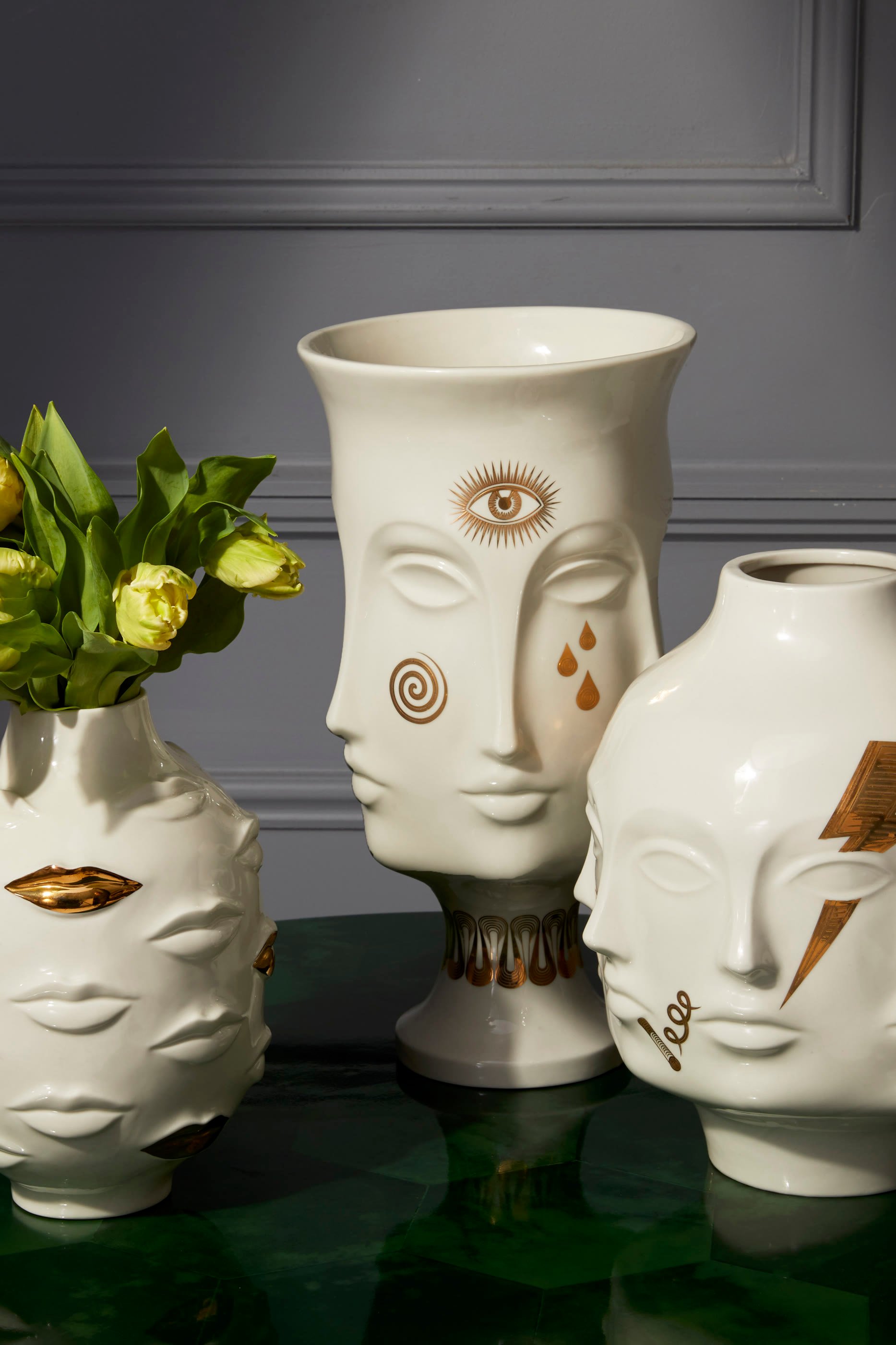 Gilded Dora Maar Vase