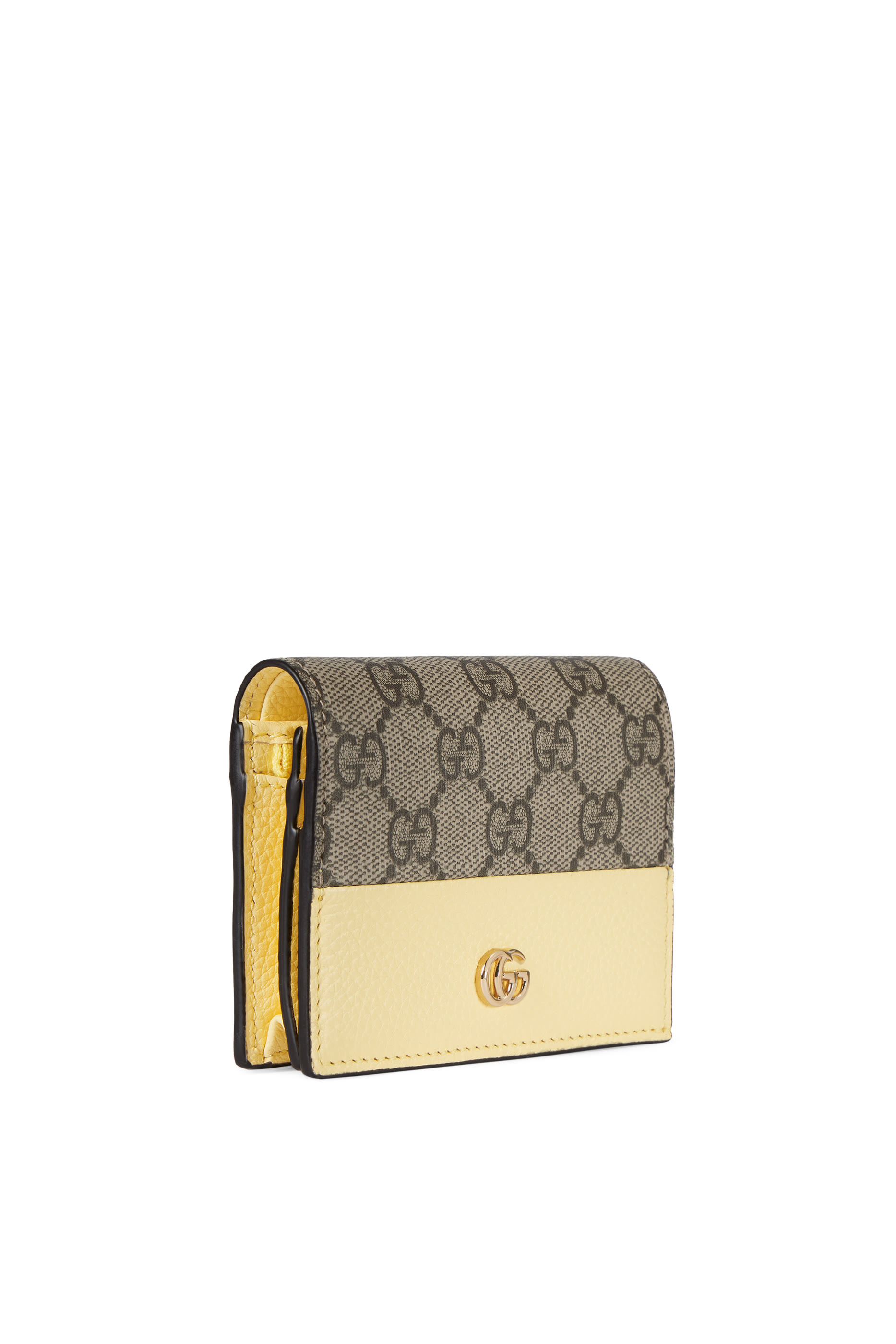 Bi-Colour GG Marmont Small Wallet 