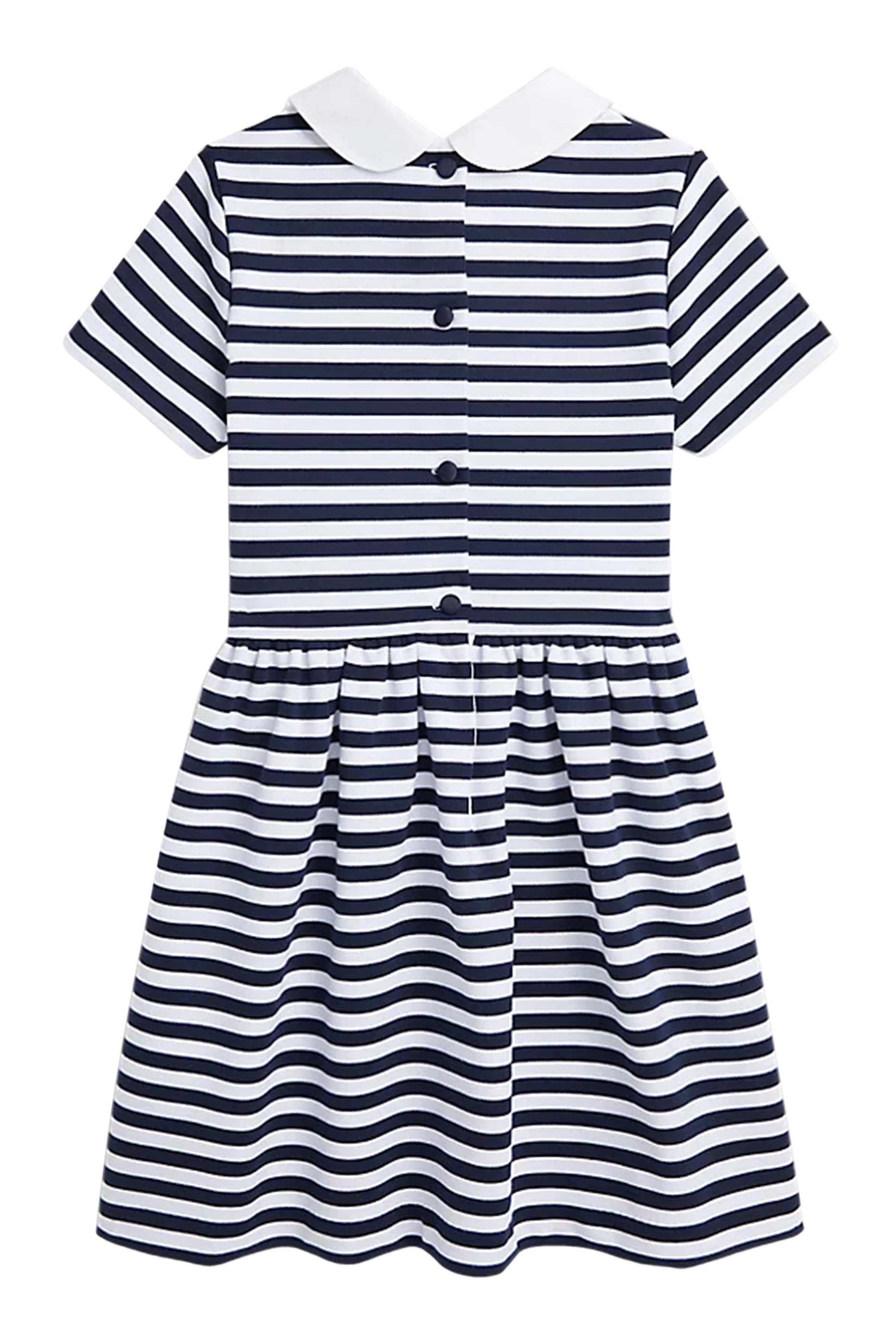 Kids Striped Ponte Dress