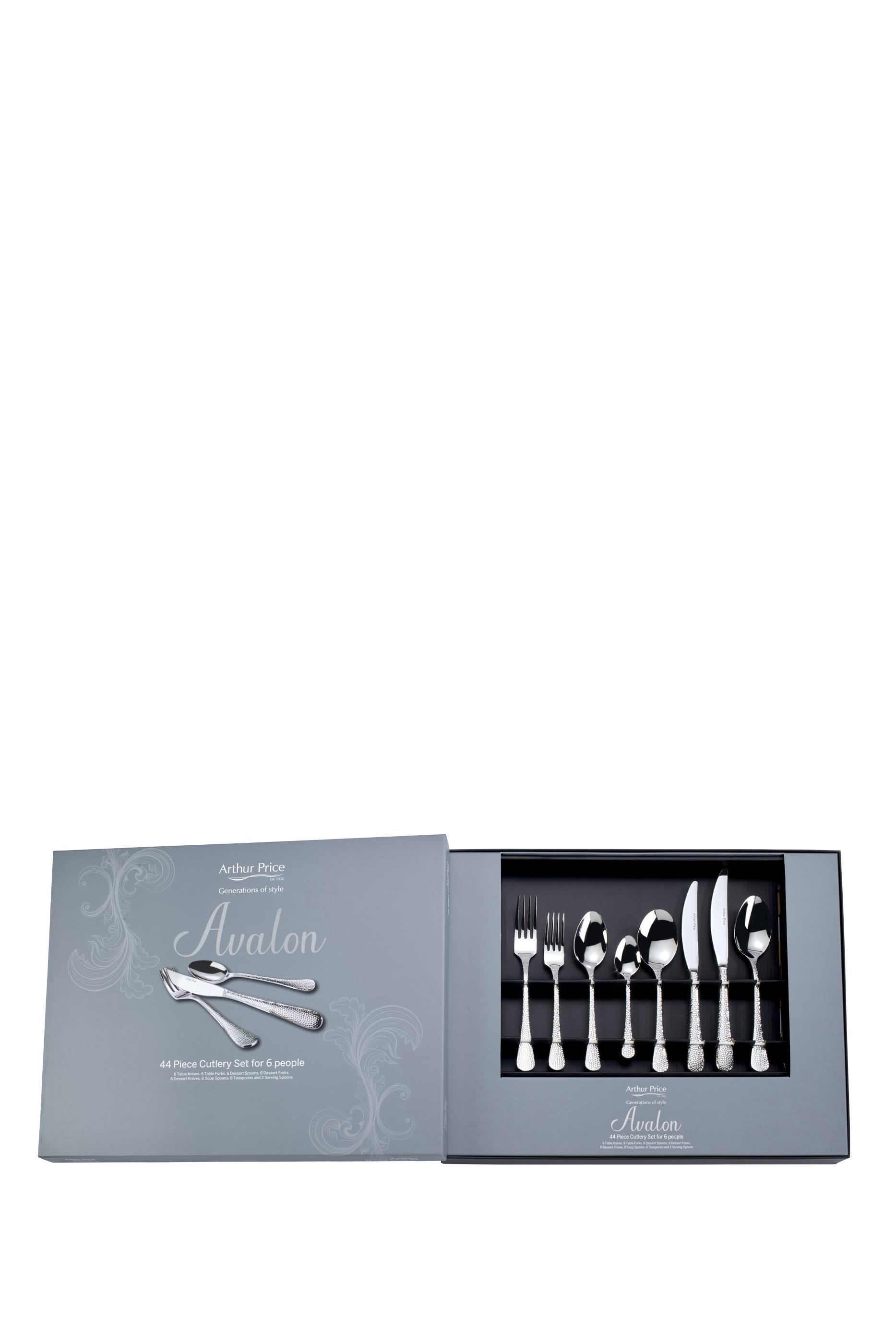 Avalon Cutlery,  Set of 44