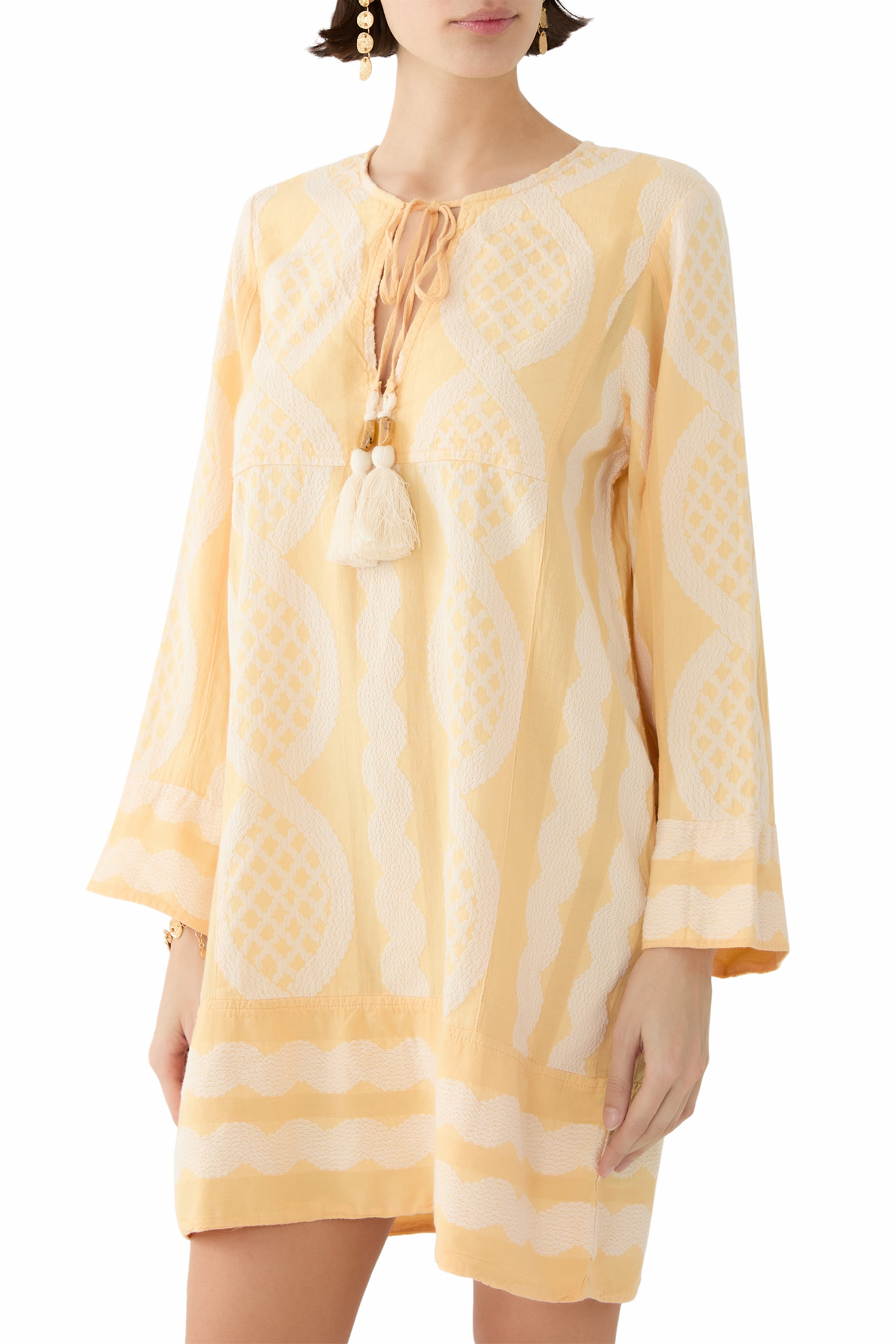 Zakar Print Short Dress