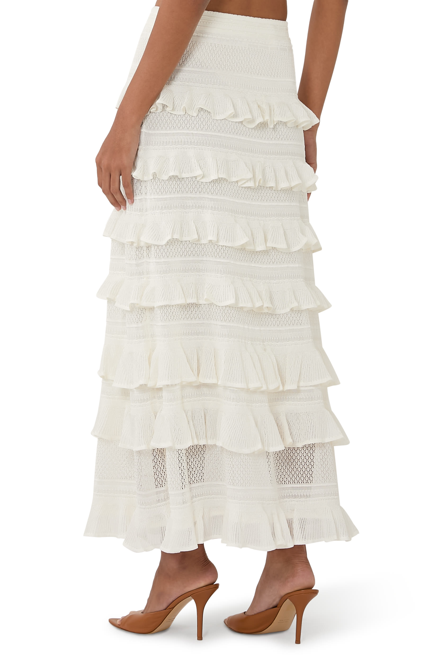 Luna Lace Frill Skirt