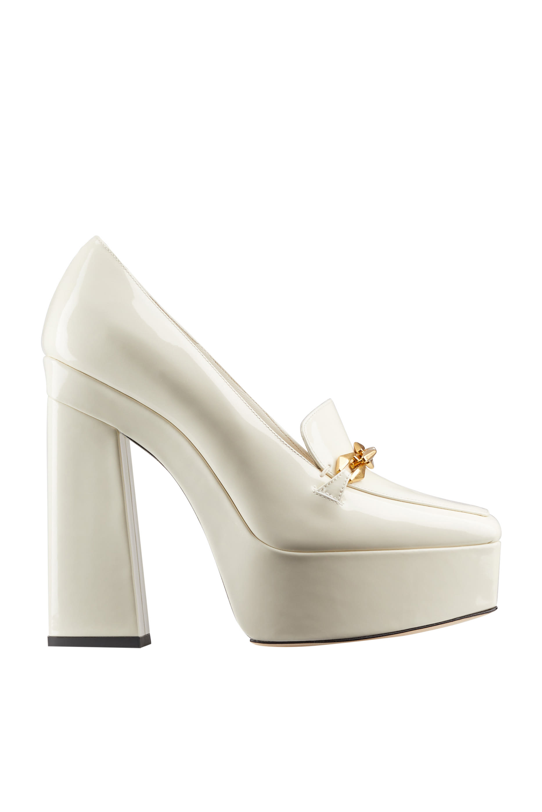 Diamond Tilda 140 Leather Platform Pumps