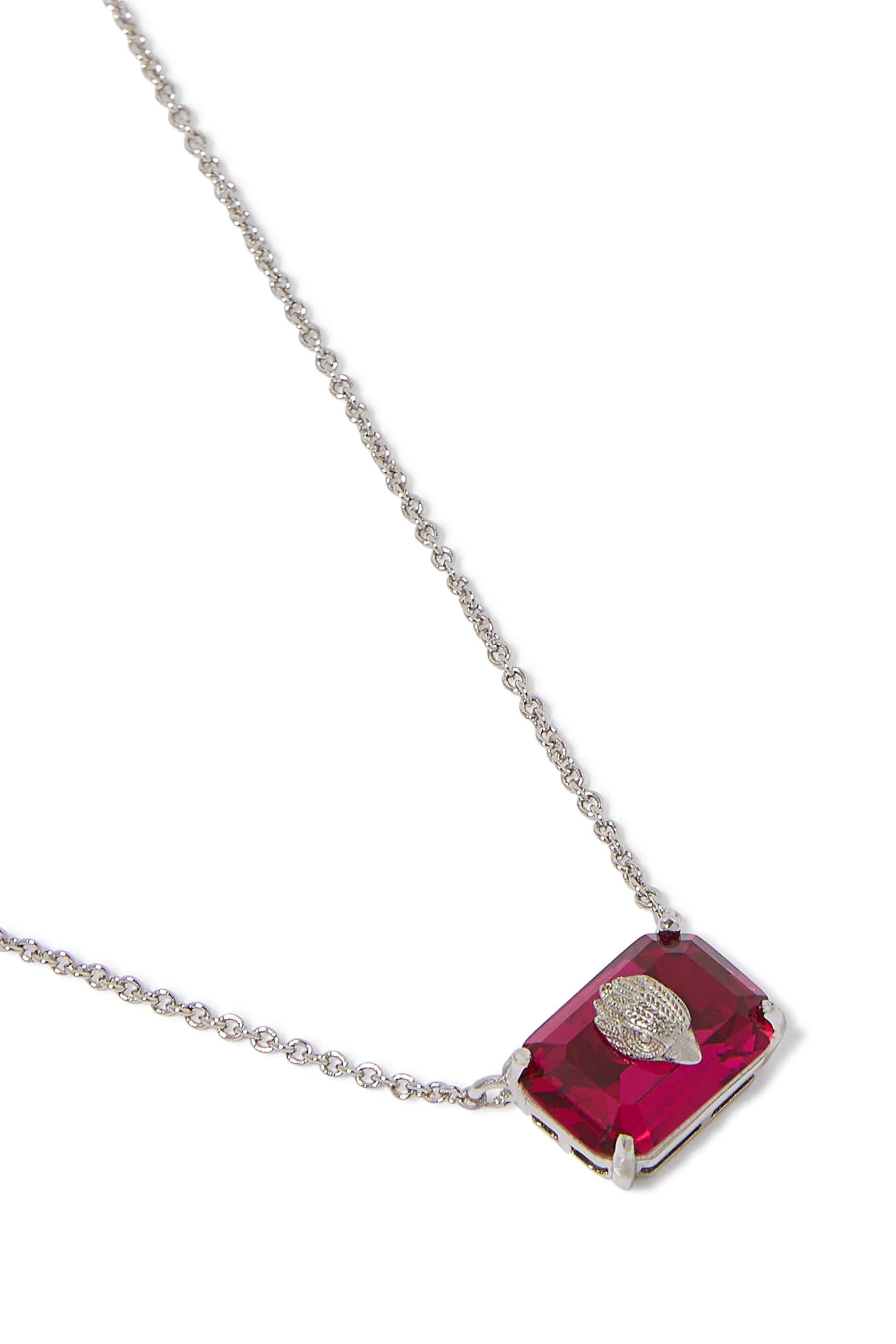 Crystal Necklace, Brass & Semi-precious Tourmaline