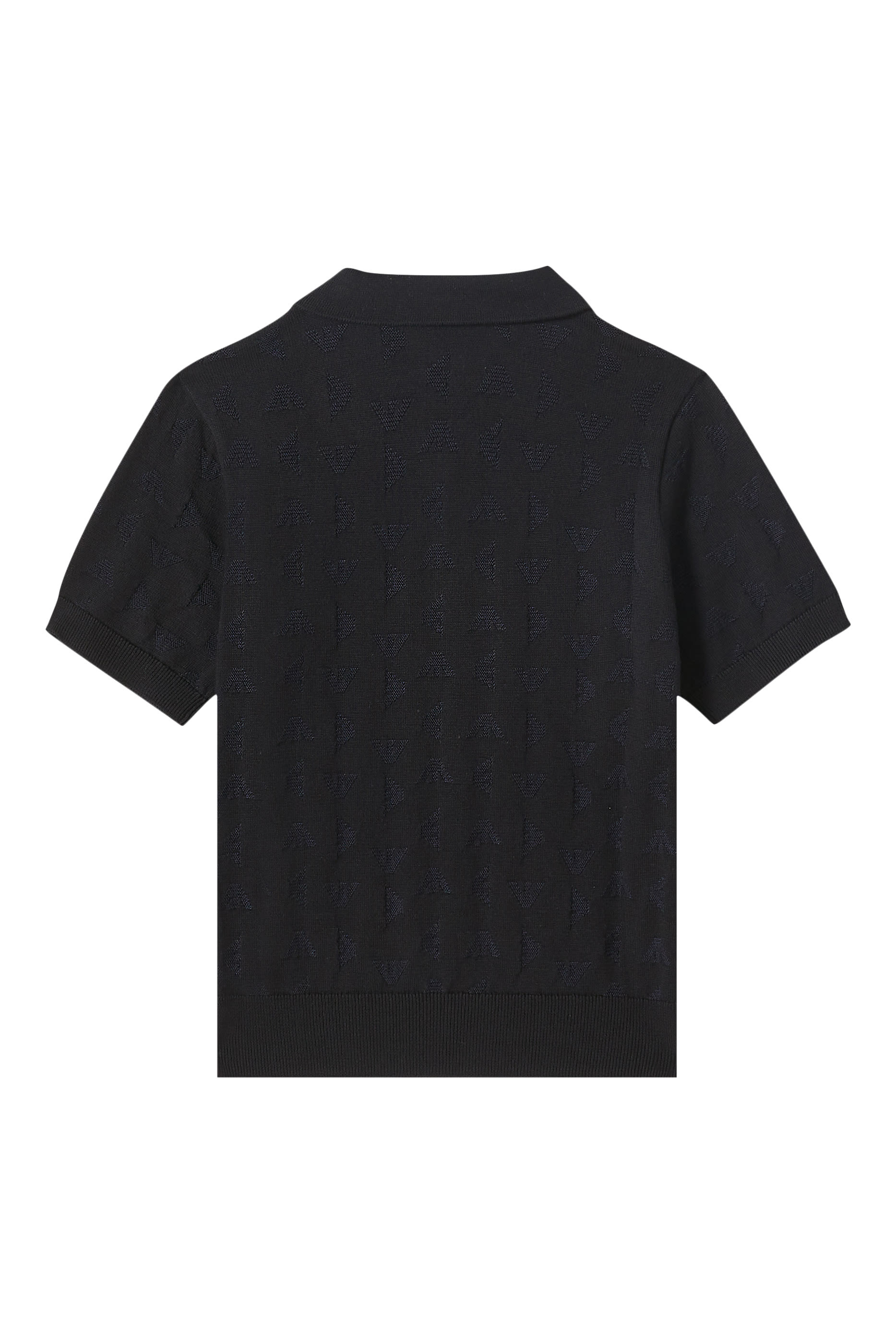 Kids Eagle Logo Knit Shirt