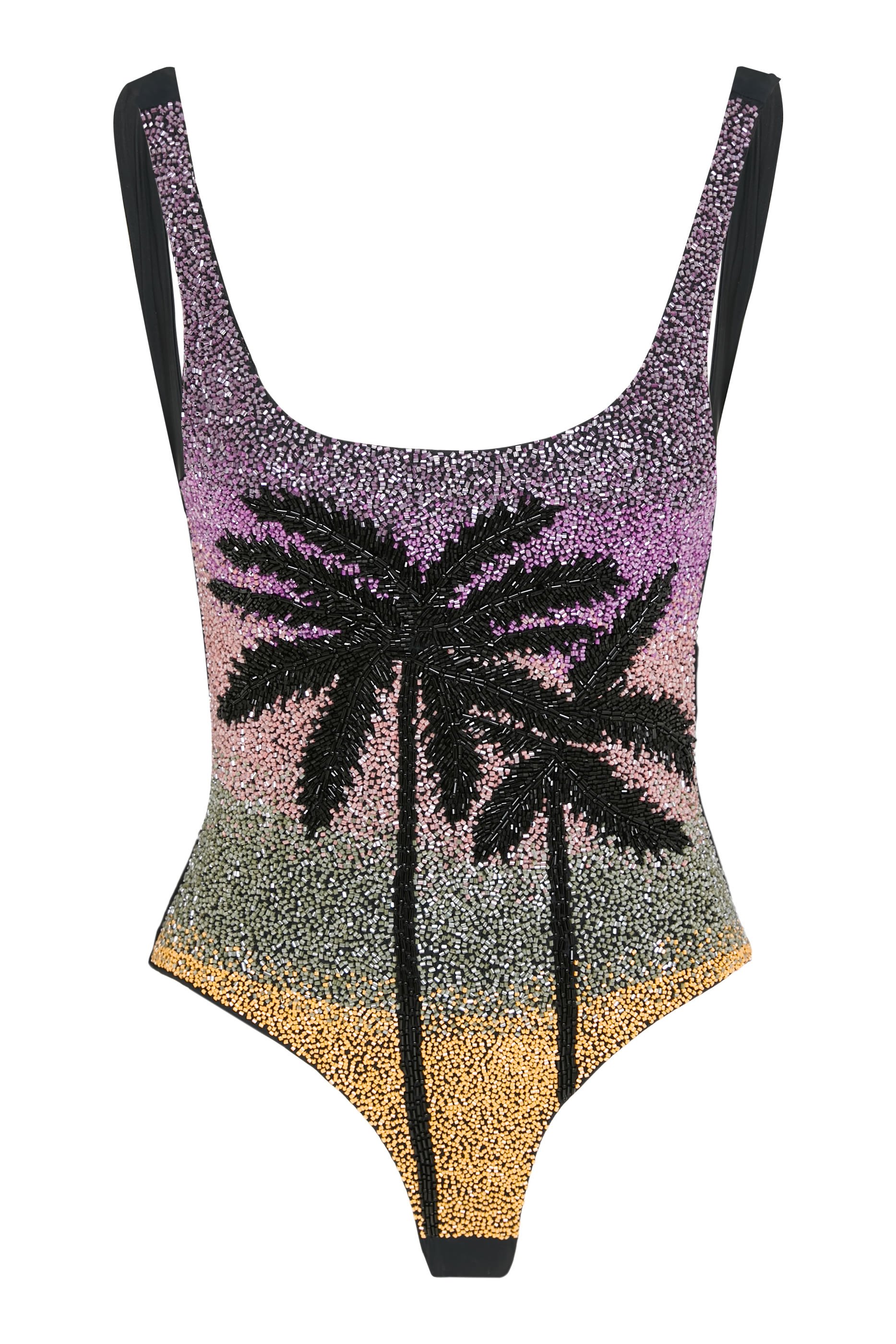 Palm Dusk Scoop Swimsuit