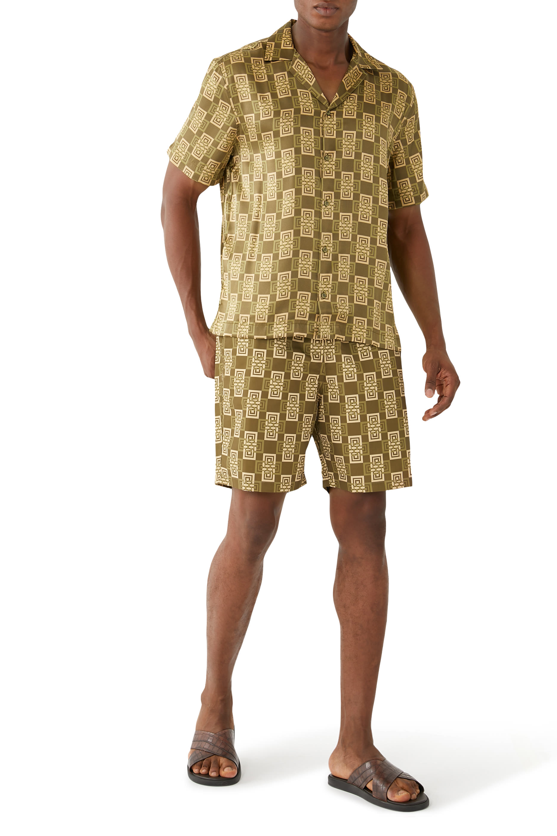 Angra Clube Roberto Silk Shirt