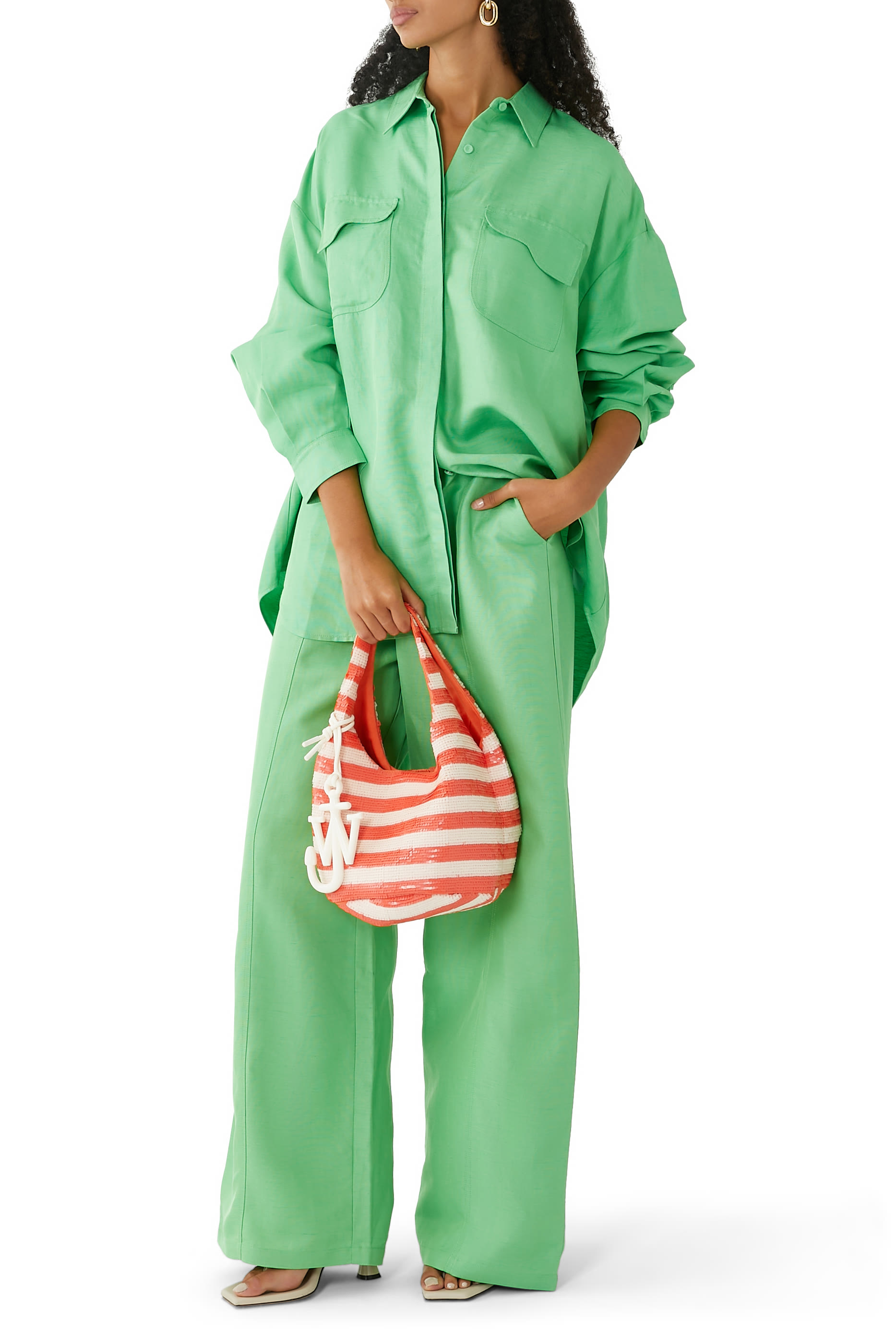 Mini Sequin Shopper Bag