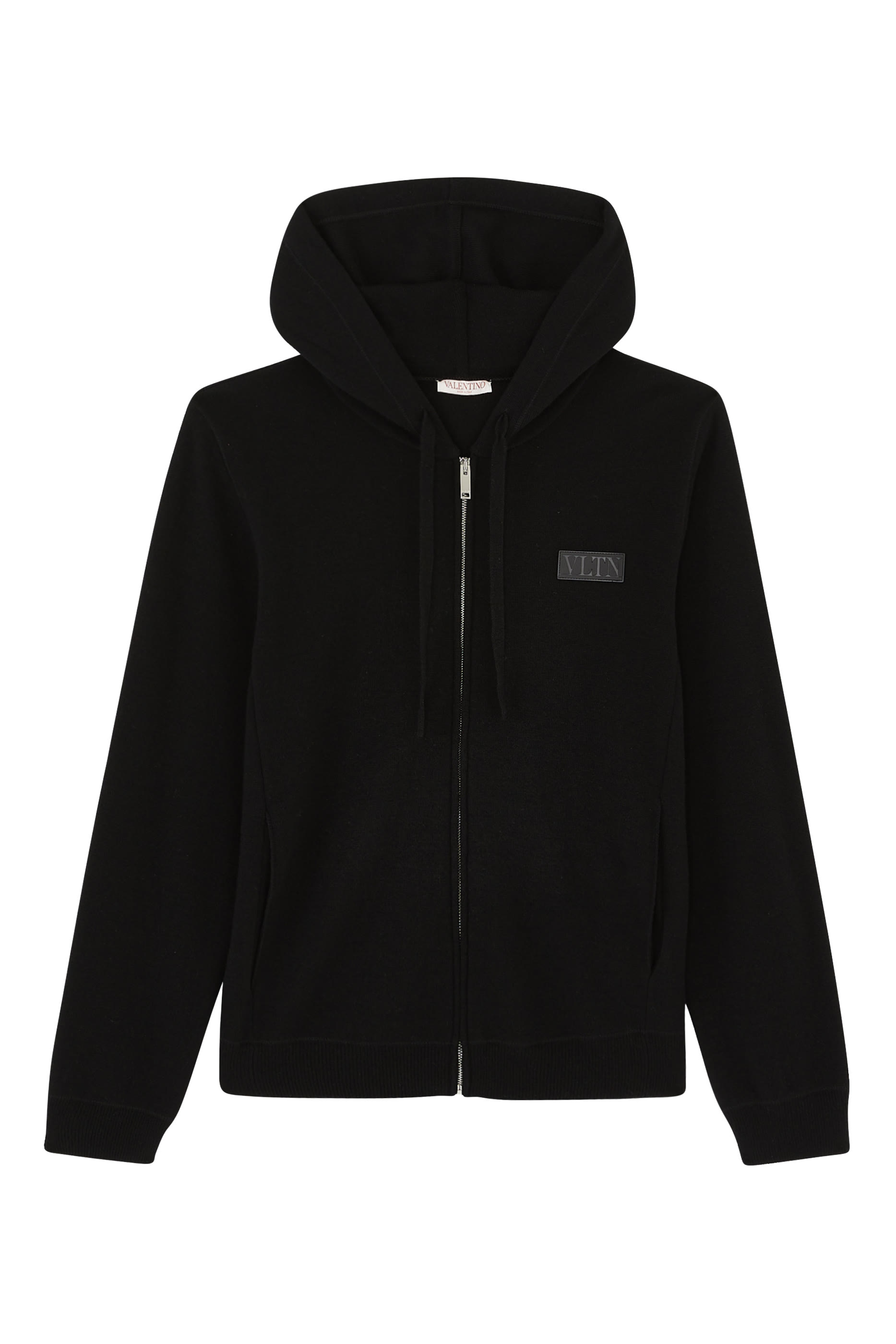 Logo Patch Zip-Up Sweatshirt