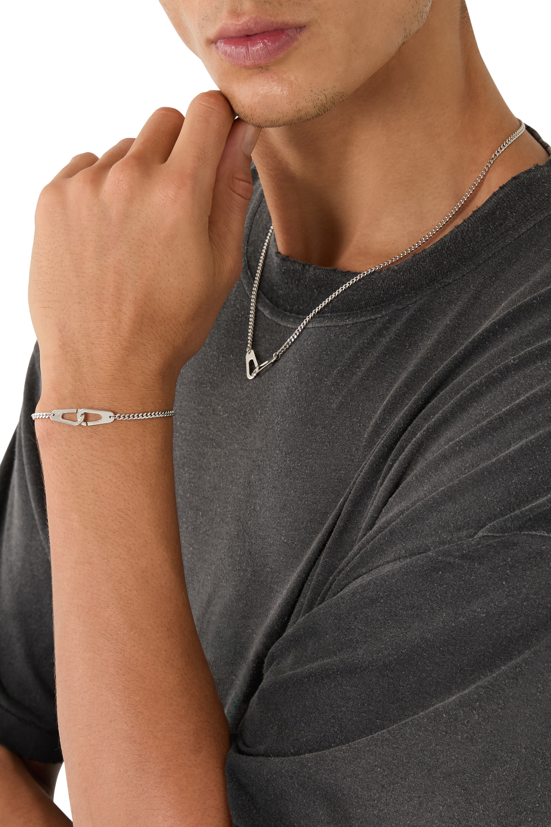 Dima Chain Bracelet, Sterling Silver