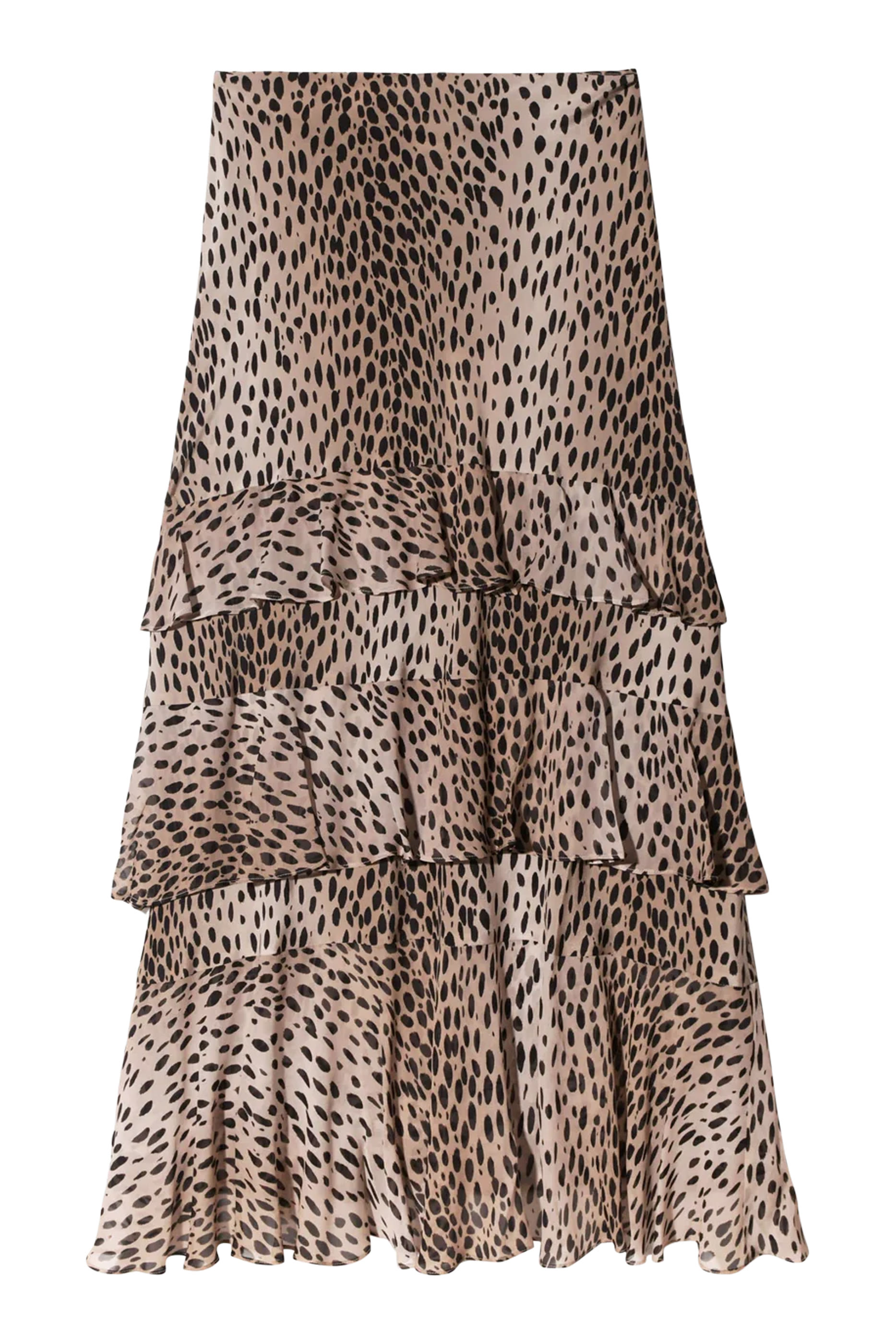 Preslee Silk Midi Skirt