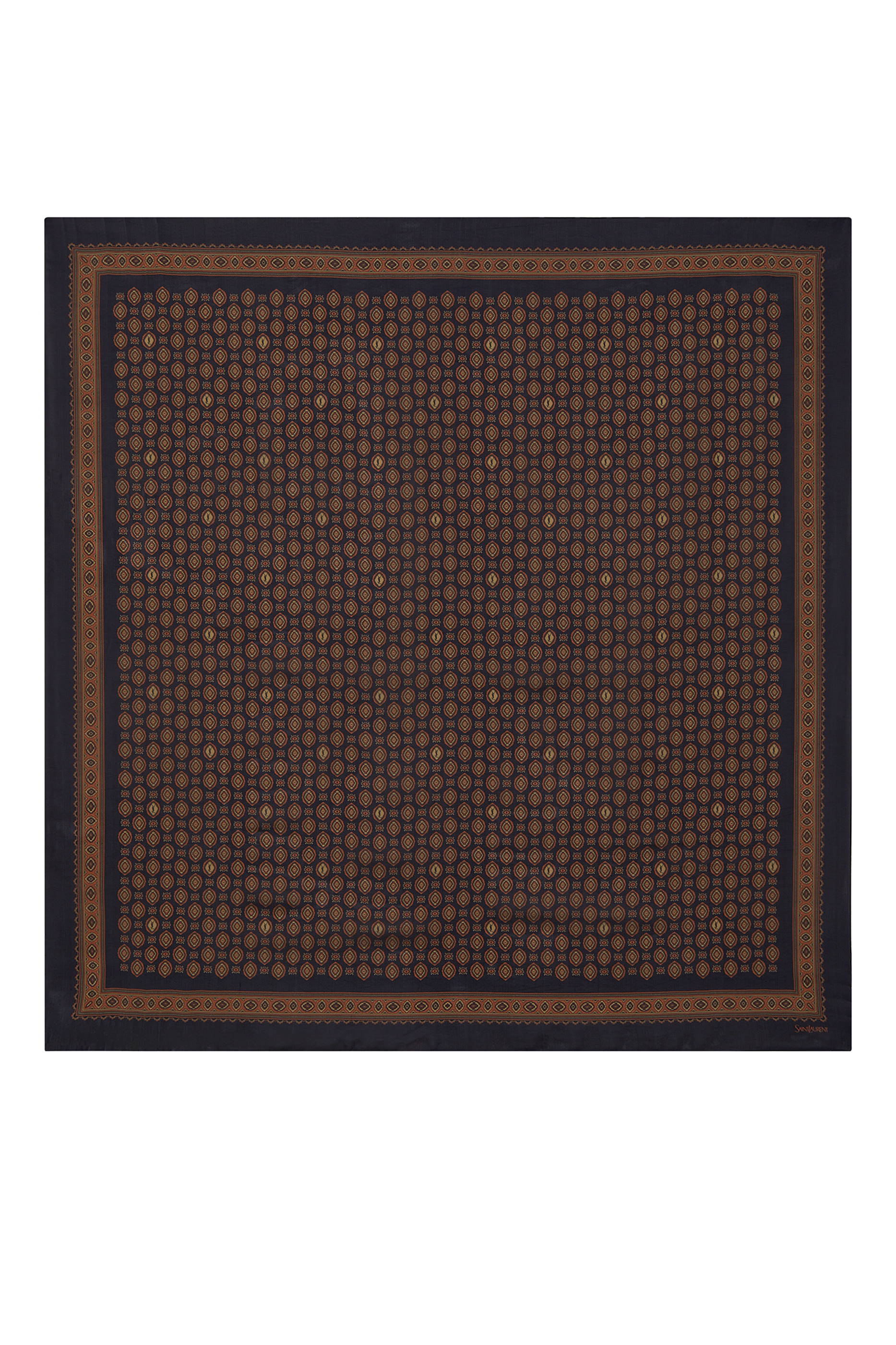 Medallion-Print Scarf