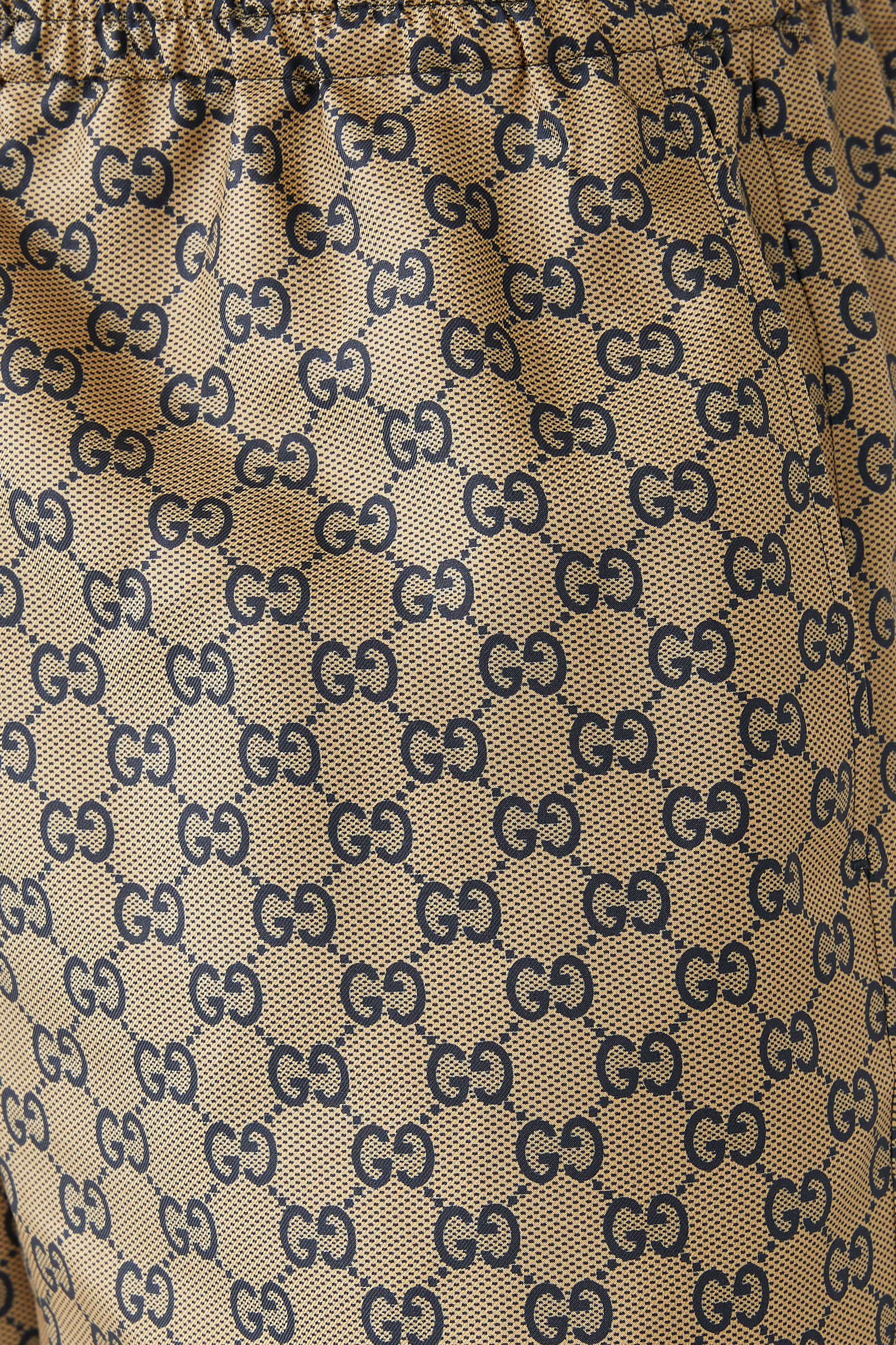 GG Silk Twill Shorts