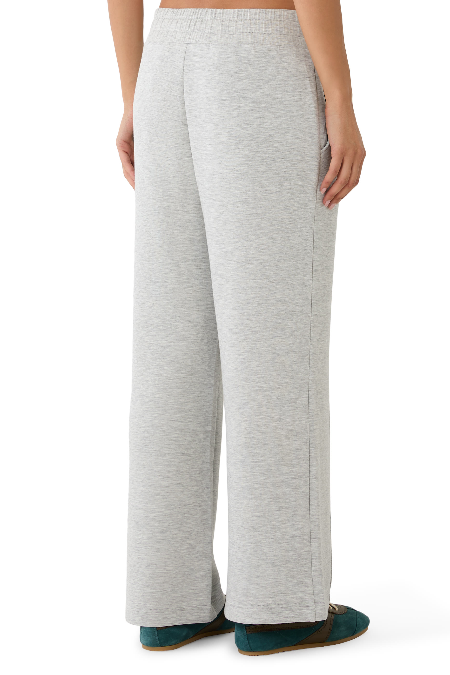 Pleated Wide-Leg Pants
