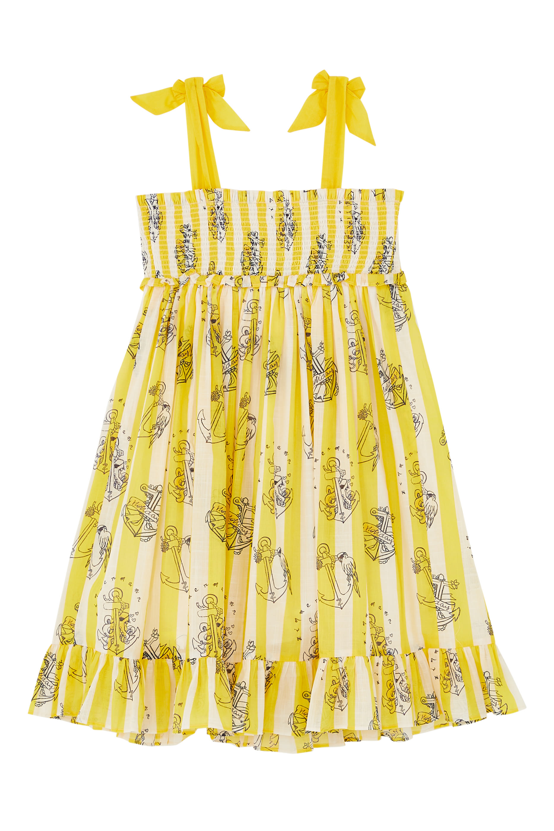 Kids Alight Shirred Dress