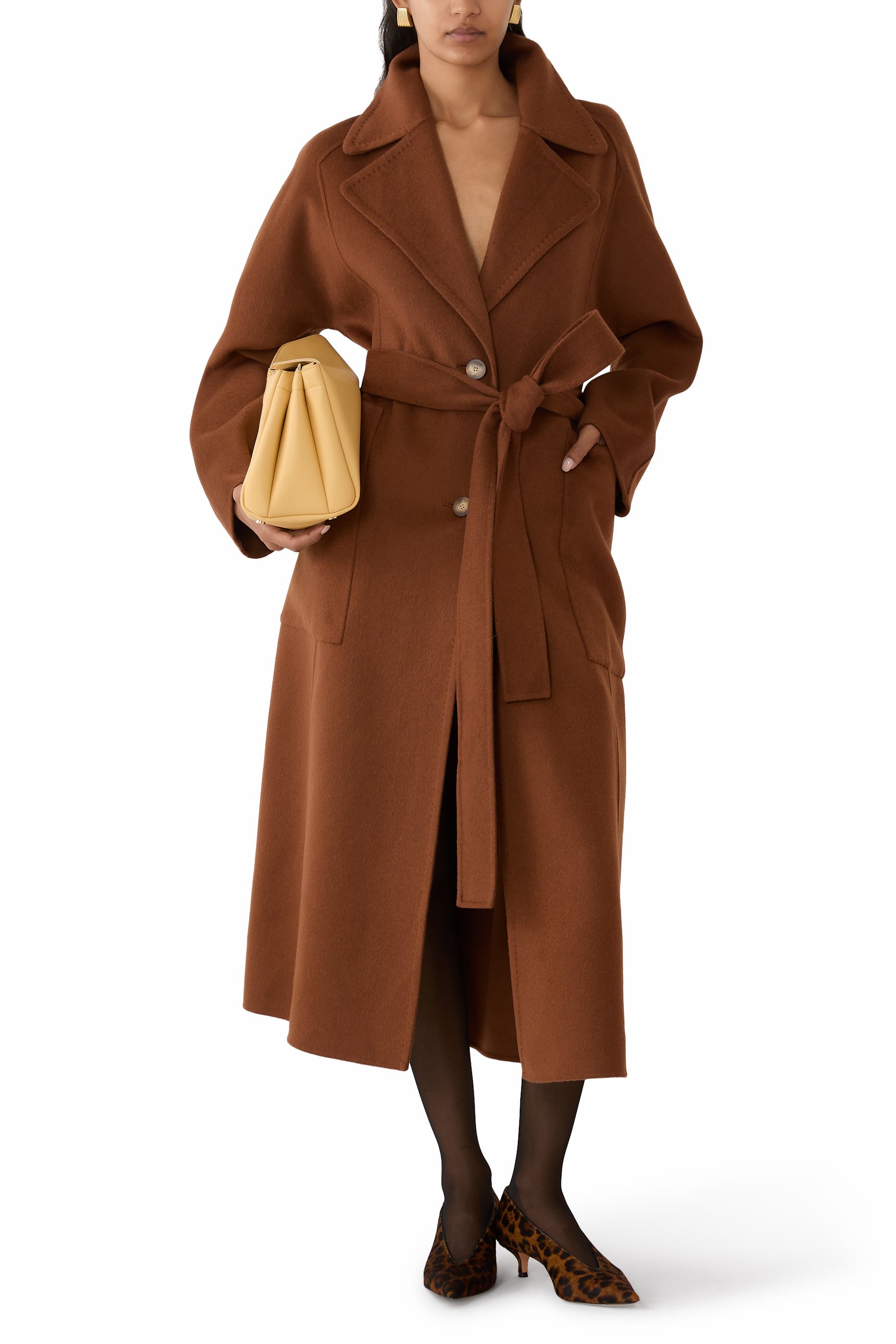 Spencer Double Face Cashmere Coat