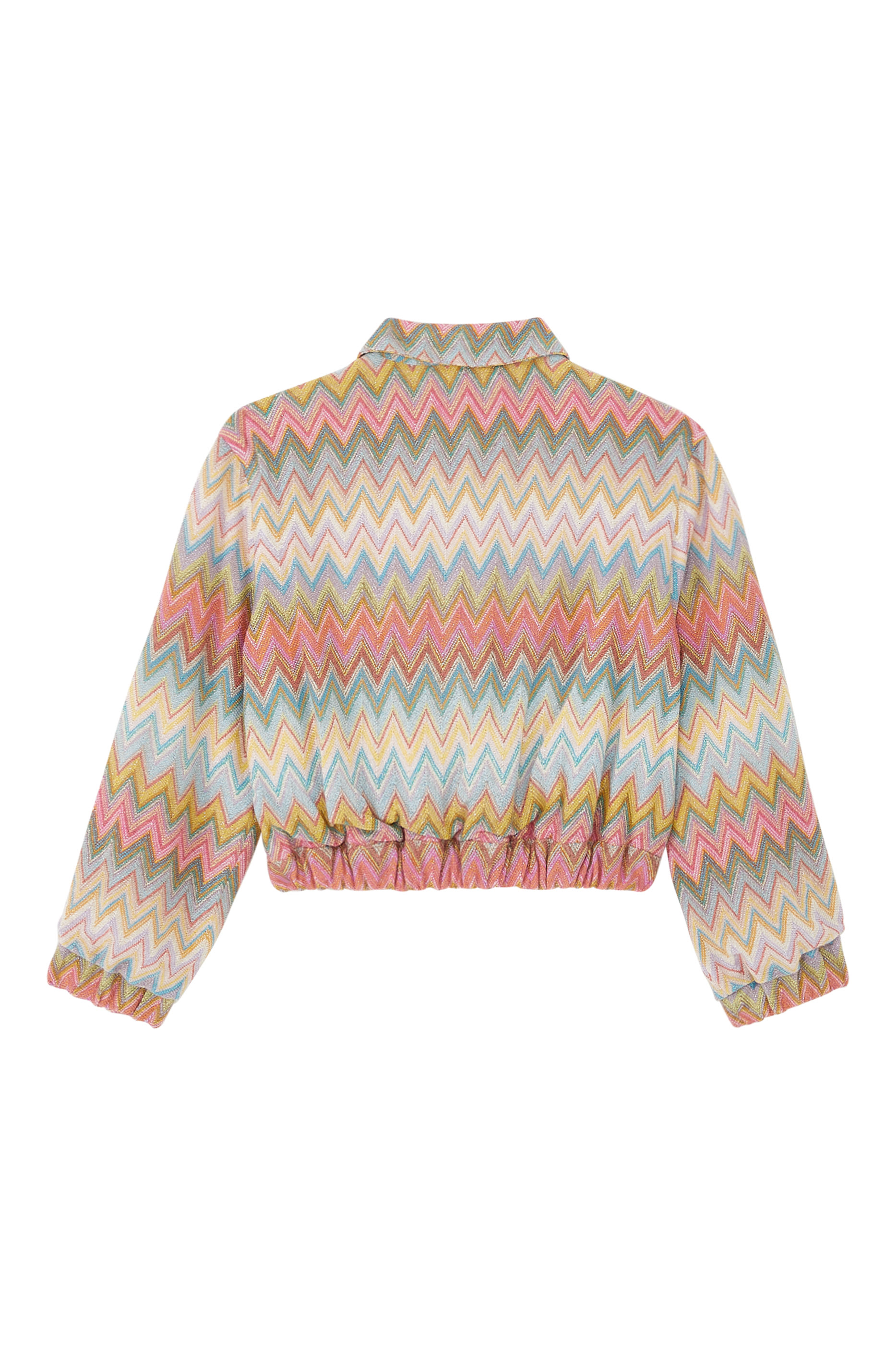 Kids Zigzag Long Sleeves Blouse