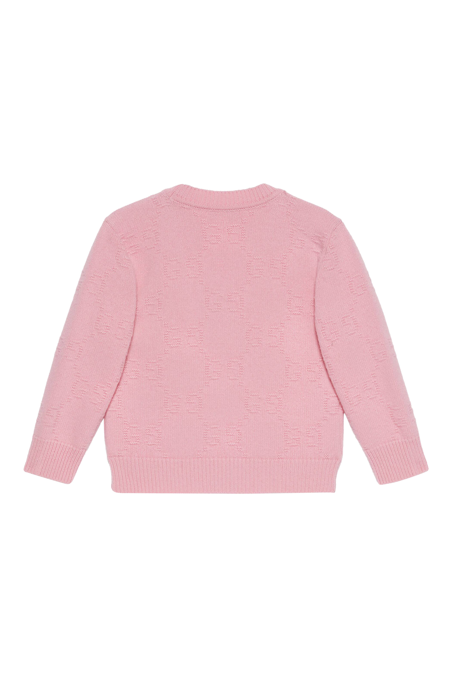 GG Felted Wool Cardigan