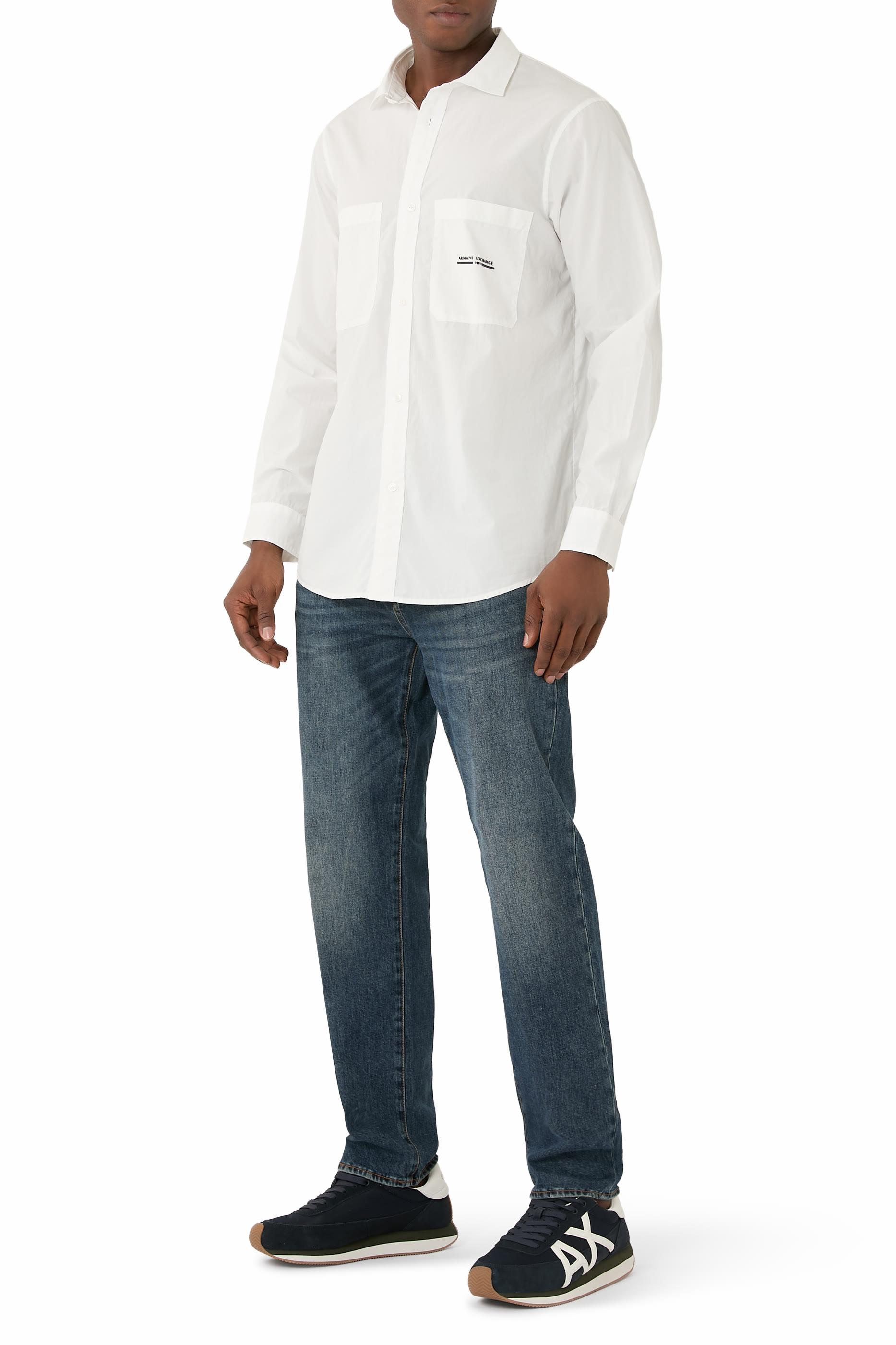 Royale AX Logo Low Top Sneakers