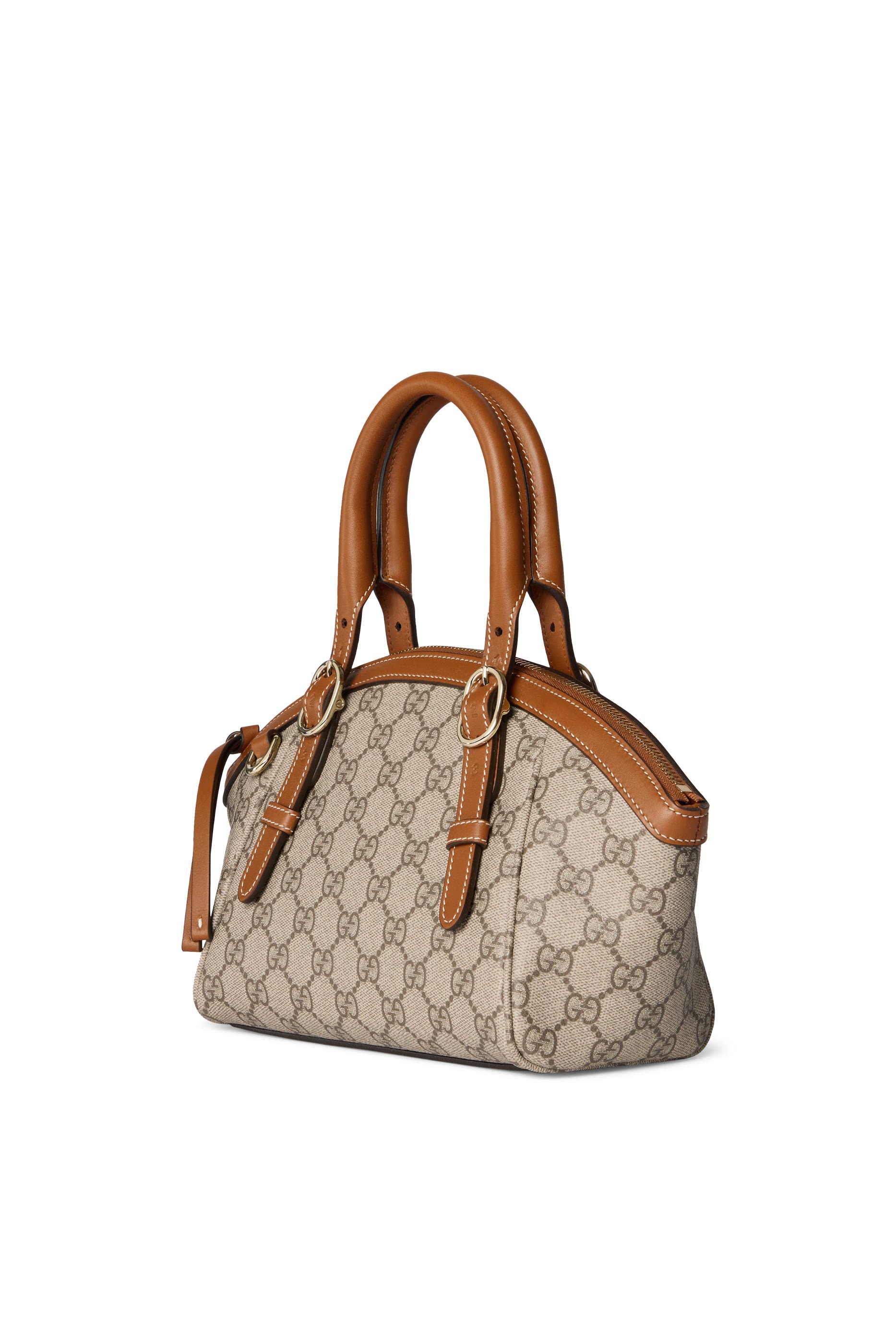  GG Emblem Small Top Handle Bag