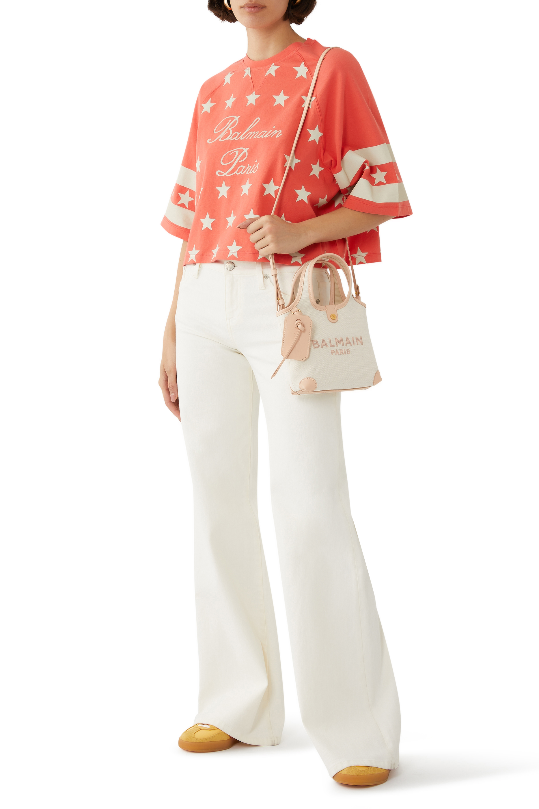 B-Army Mini Canvas-Leather Grocery Bag