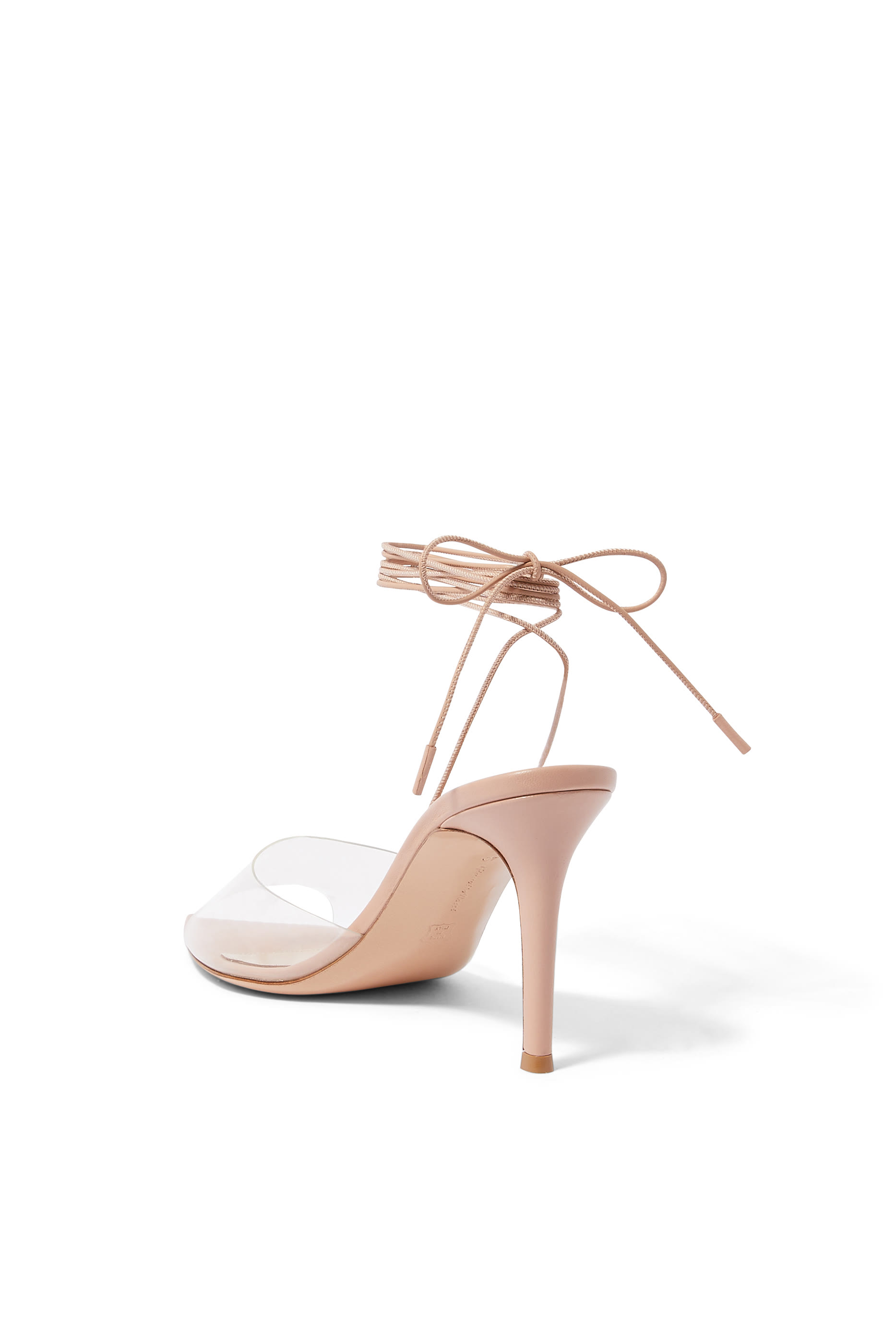 Skye 85 Plexi Tie Sandals
