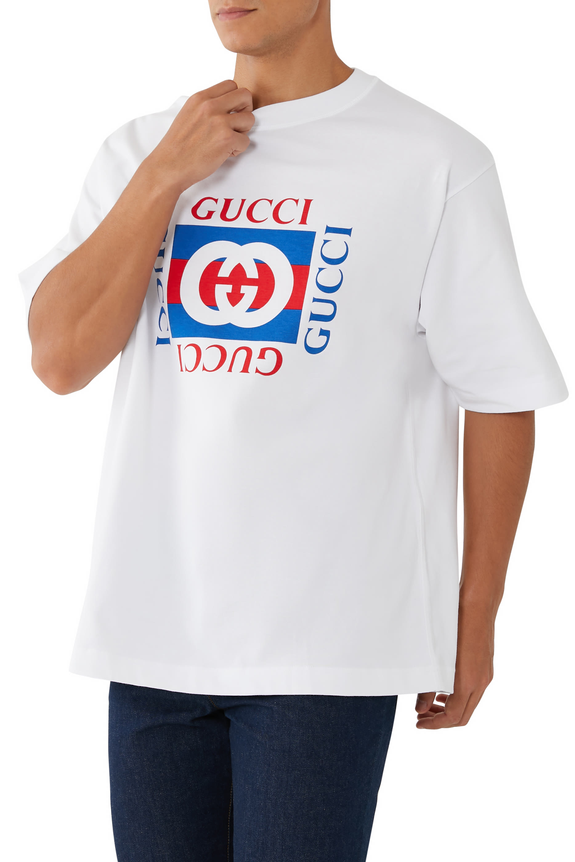 Logo-Print Cotton Jersey T-Shirt