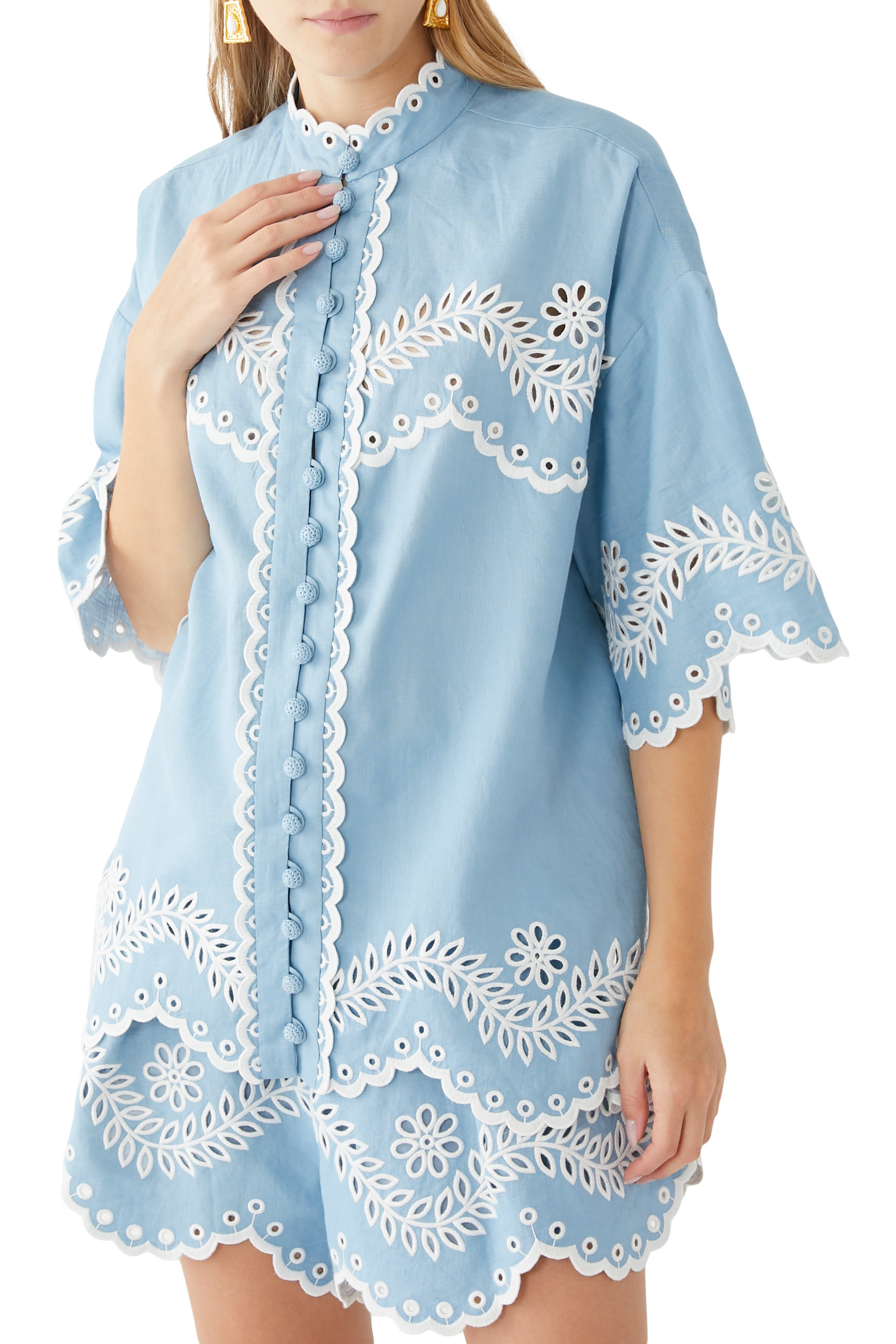 Junie Embroidered Shirt