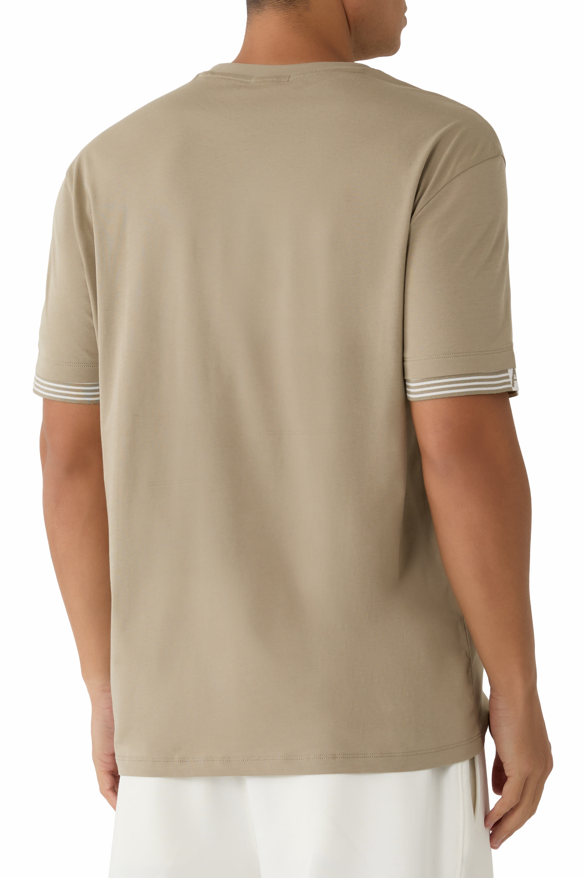 91 AX Logo Cotton-Jersey T-Shirt