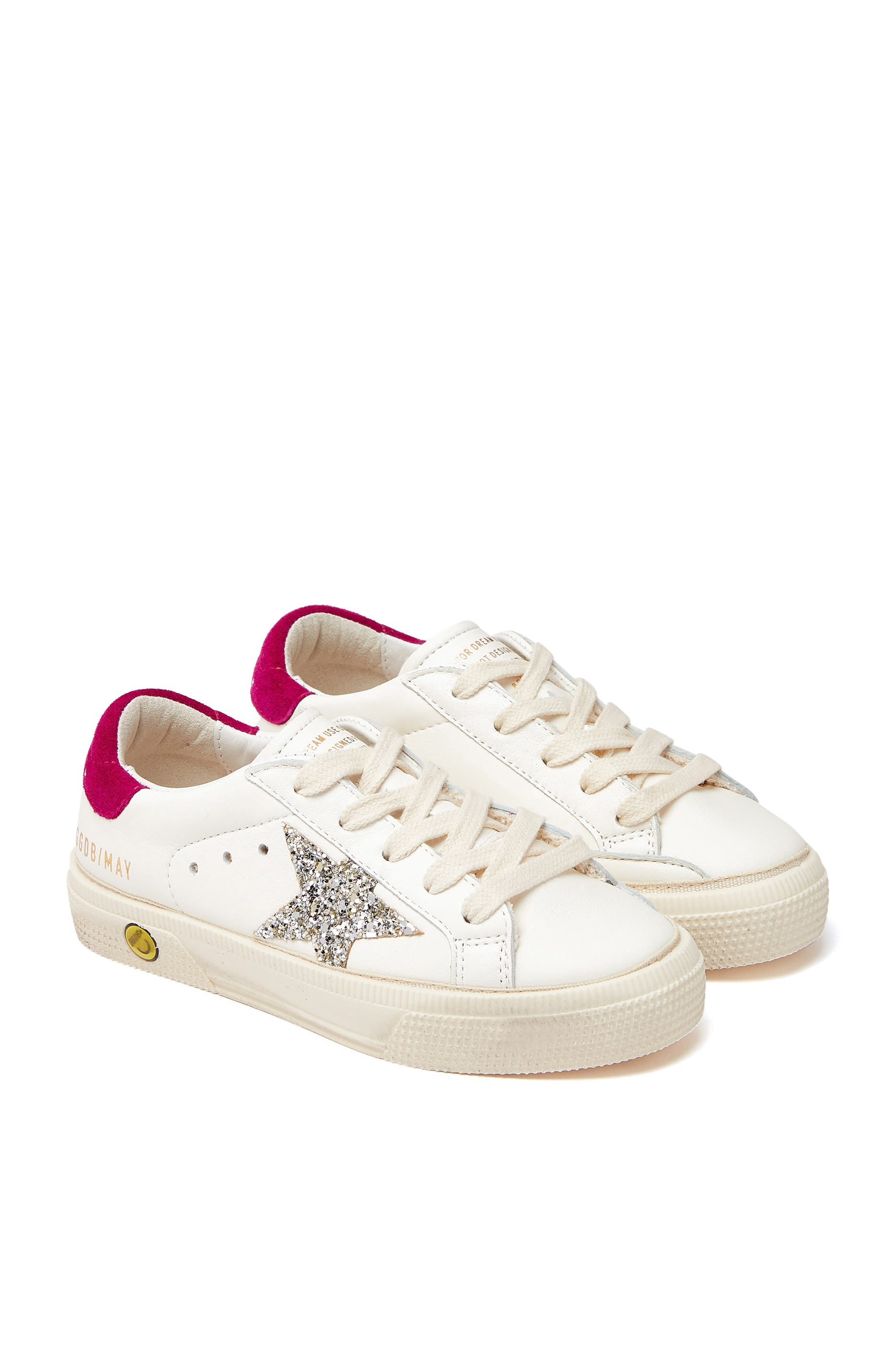 Kids May Glitter-Embellished Sneakers