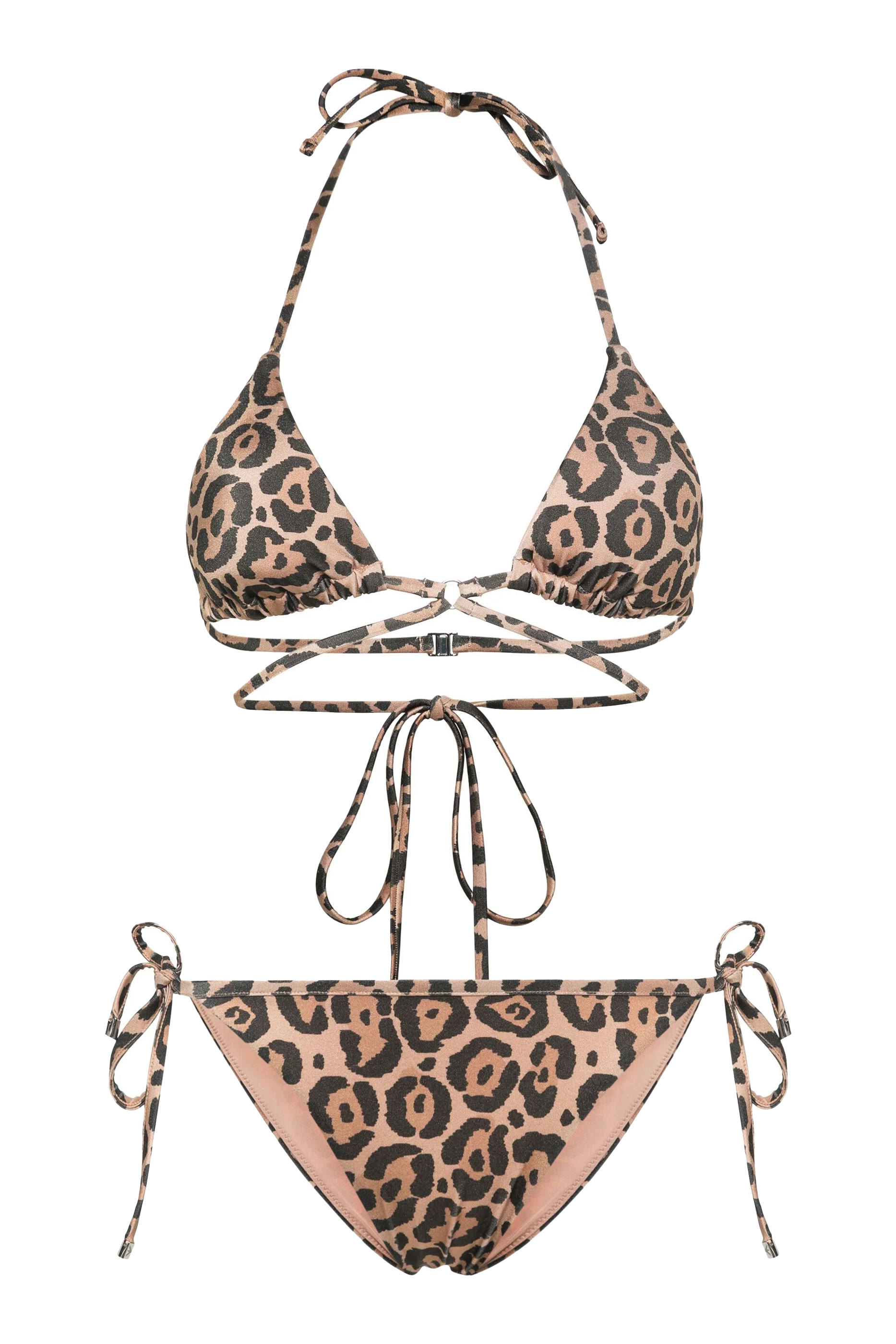 Jaguar Print Two-piece Swimsuit