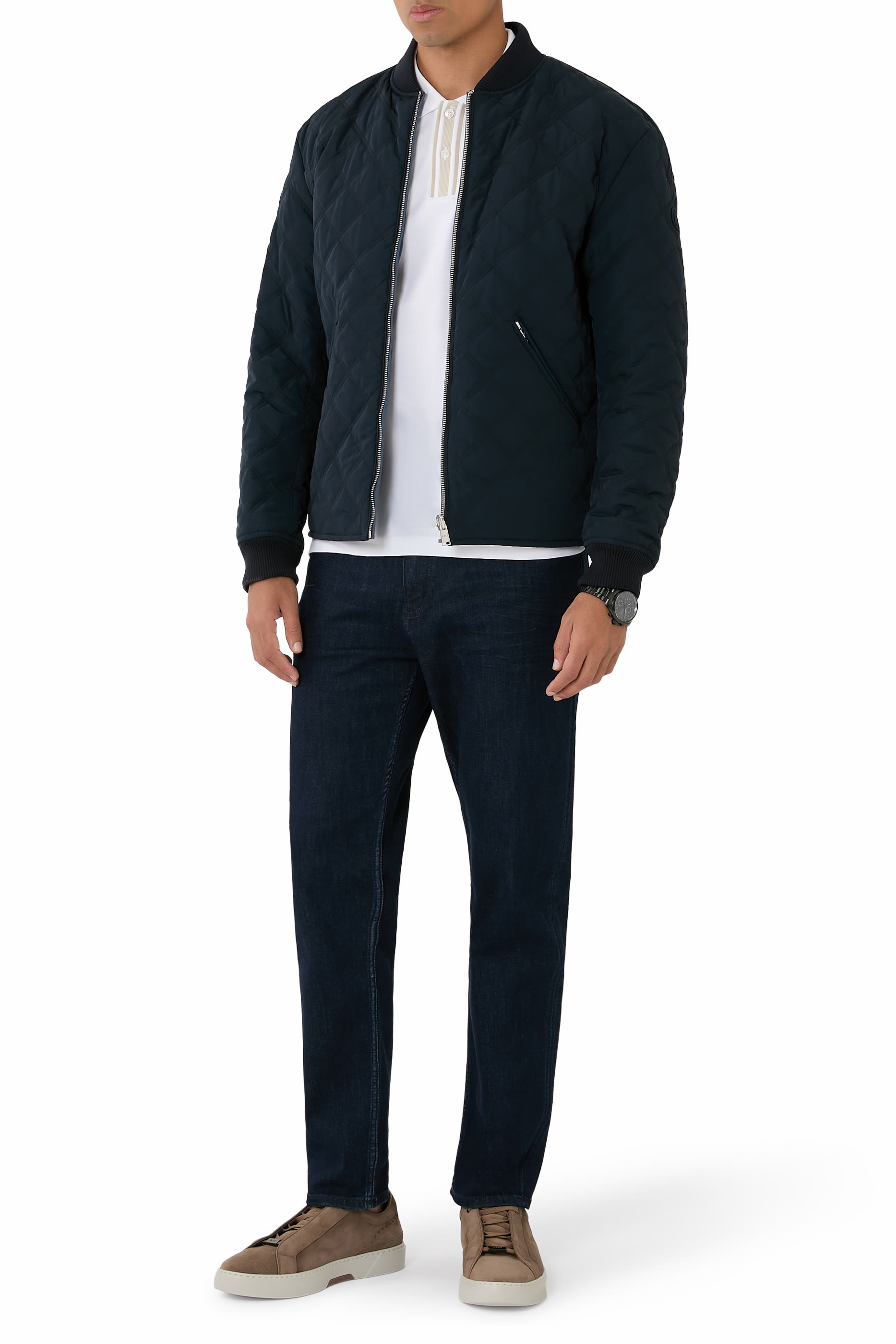 P-Re Maine Regular-Fit Stretch Denim Jeans